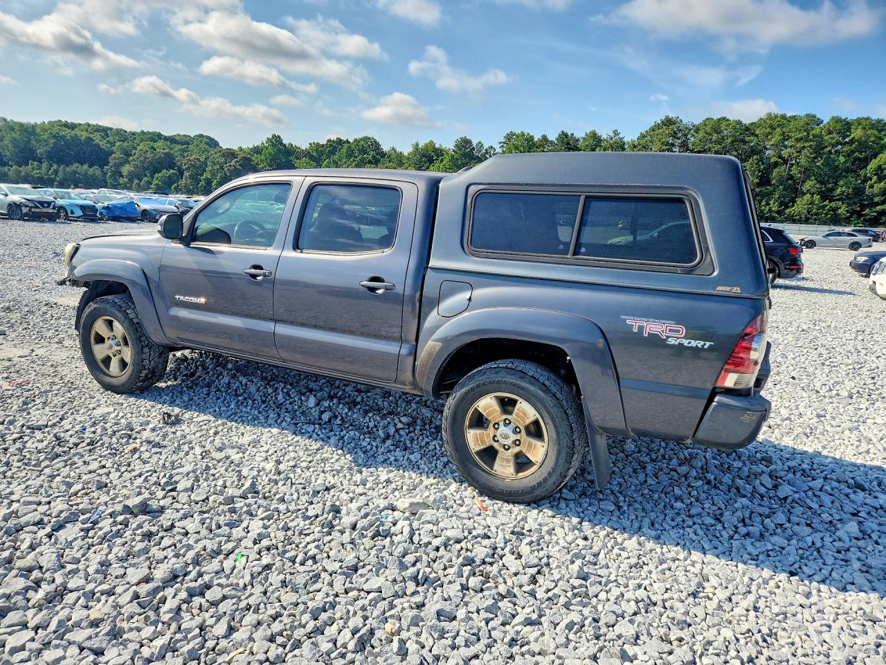 2013 Toyota Tacoma Double Cab Prerunner Угольный vin: 5TFJU4GN3DX045142