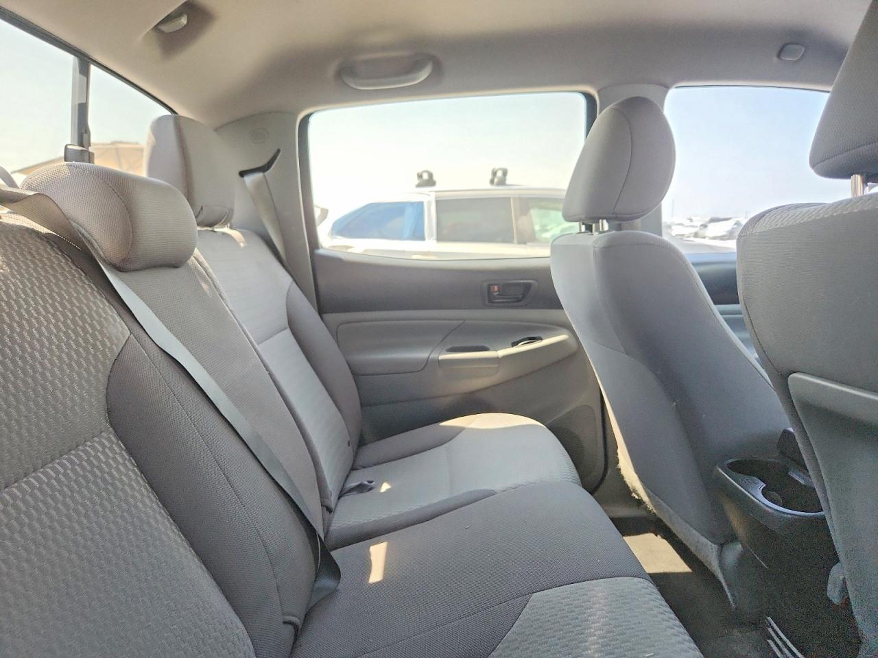 2015 Toyota Tacoma Double Cab Prerunner Gray vin: 5TFJU4GN3FX076121