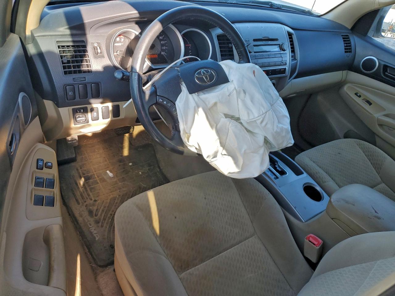 2011 Toyota Tacoma Double Cab Prerunner White vin: 5TFJU4GN4BX004967