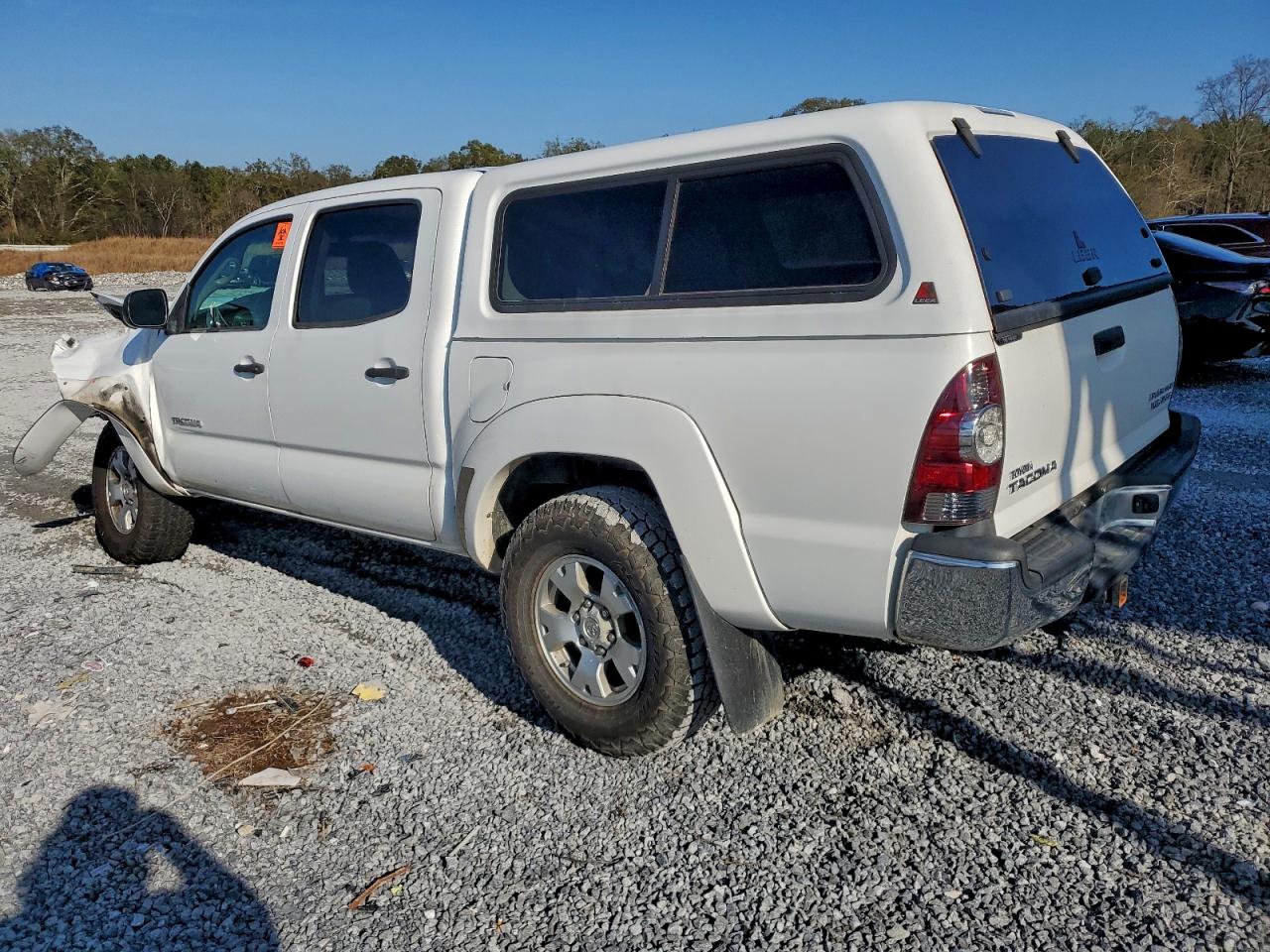 2011 Toyota Tacoma Double Cab Prerunner White vin: 5TFJU4GN4BX004967