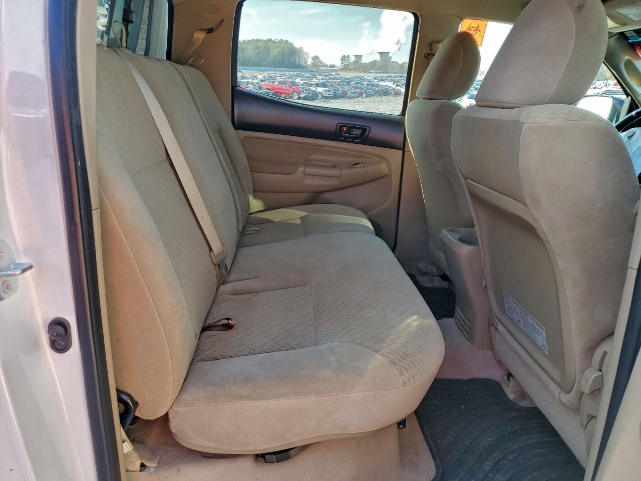 2011 Toyota Tacoma Double Cab Prerunner White vin: 5TFJU4GN4BX004967