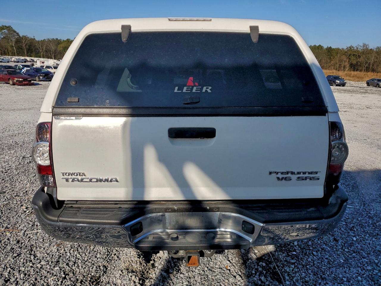 2011 Toyota Tacoma Double Cab Prerunner White vin: 5TFJU4GN4BX004967