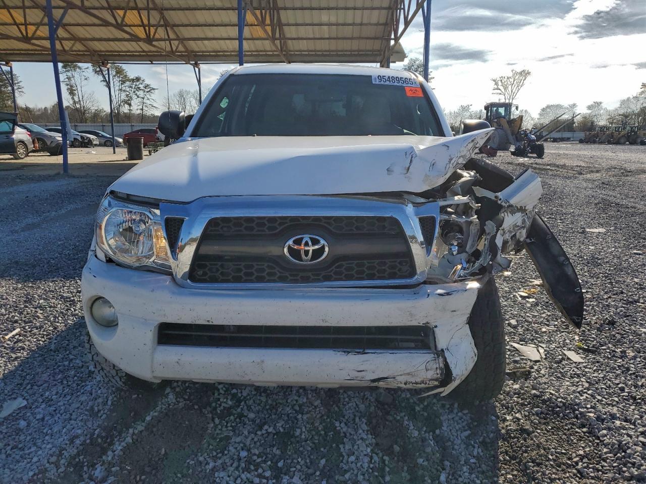 2011 Toyota Tacoma Double Cab Prerunner White vin: 5TFJU4GN4BX004967