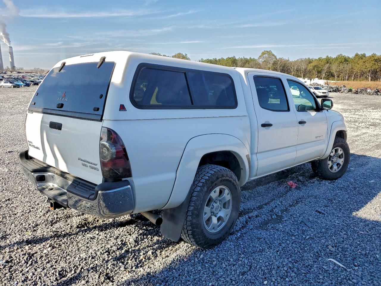 2011 Toyota Tacoma Double Cab Prerunner White vin: 5TFJU4GN4BX004967
