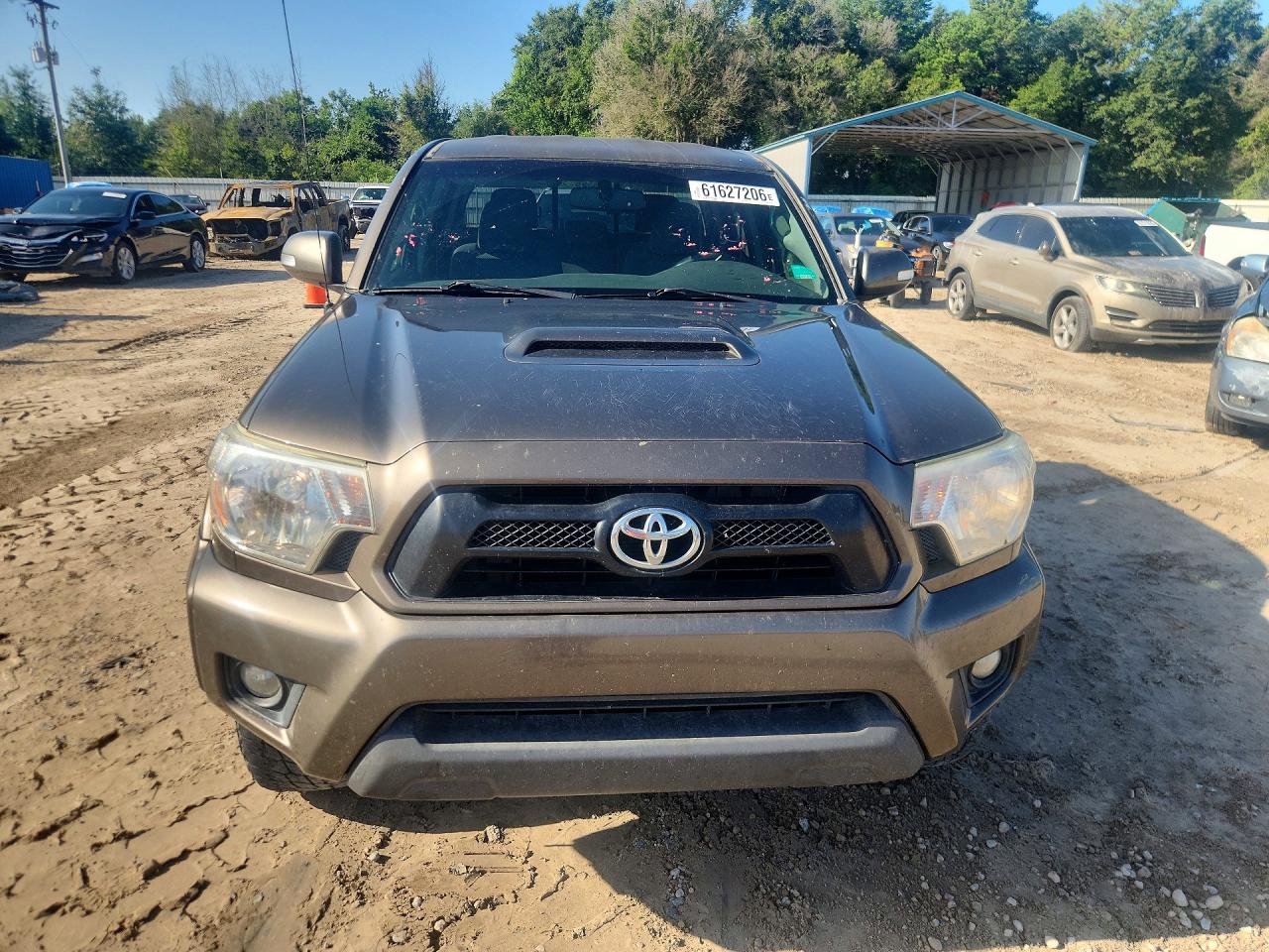 2012 Toyota Tacoma Double Cab Prerunner Charcoal vin: 5TFJU4GN4CX024265