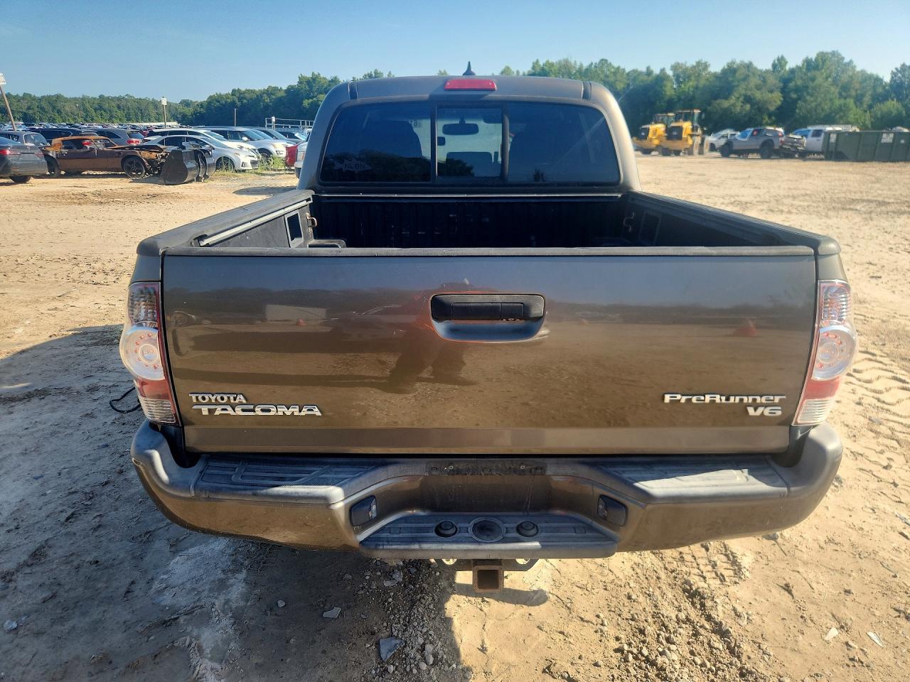 2012 Toyota Tacoma Double Cab Prerunner Charcoal vin: 5TFJU4GN4CX024265
