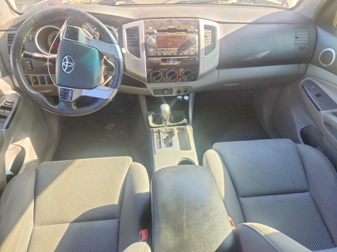 2012 Toyota Tacoma Double Cab Prerunner Charcoal vin: 5TFJU4GN4CX024265