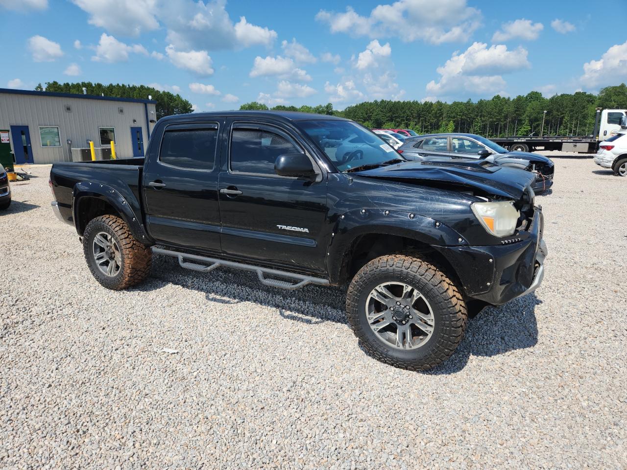 2013 Toyota Tacoma Double Cab Prerunner Black vin: 5TFJU4GN4DX047272