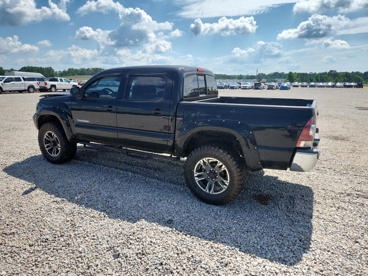 2013 Toyota Tacoma Double Cab Prerunner Black vin: 5TFJU4GN4DX047272