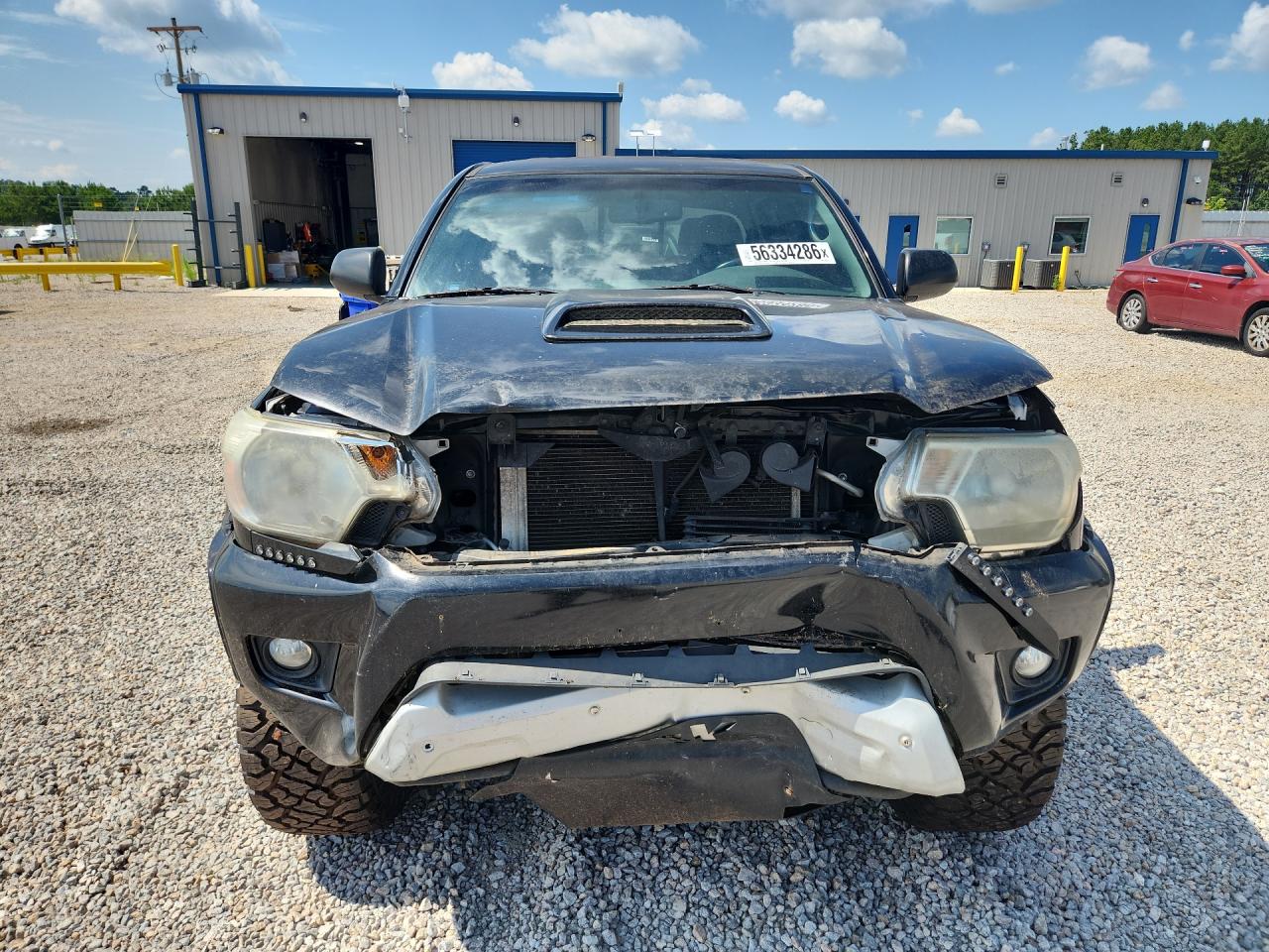 2013 Toyota Tacoma Double Cab Prerunner Black vin: 5TFJU4GN4DX047272