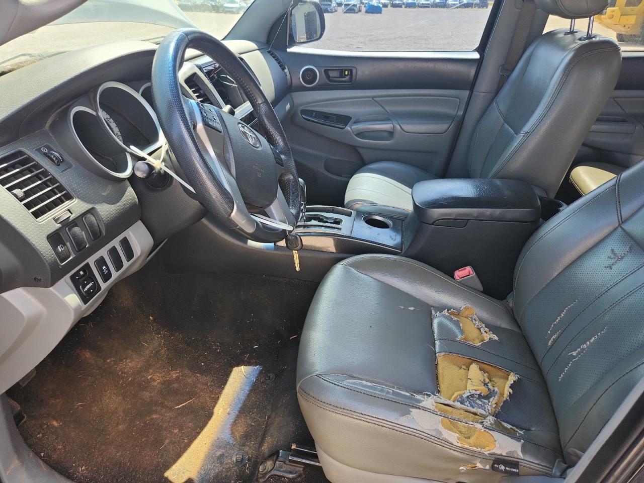 2013 Toyota Tacoma Double Cab Prerunner Black vin: 5TFJU4GN4DX047272