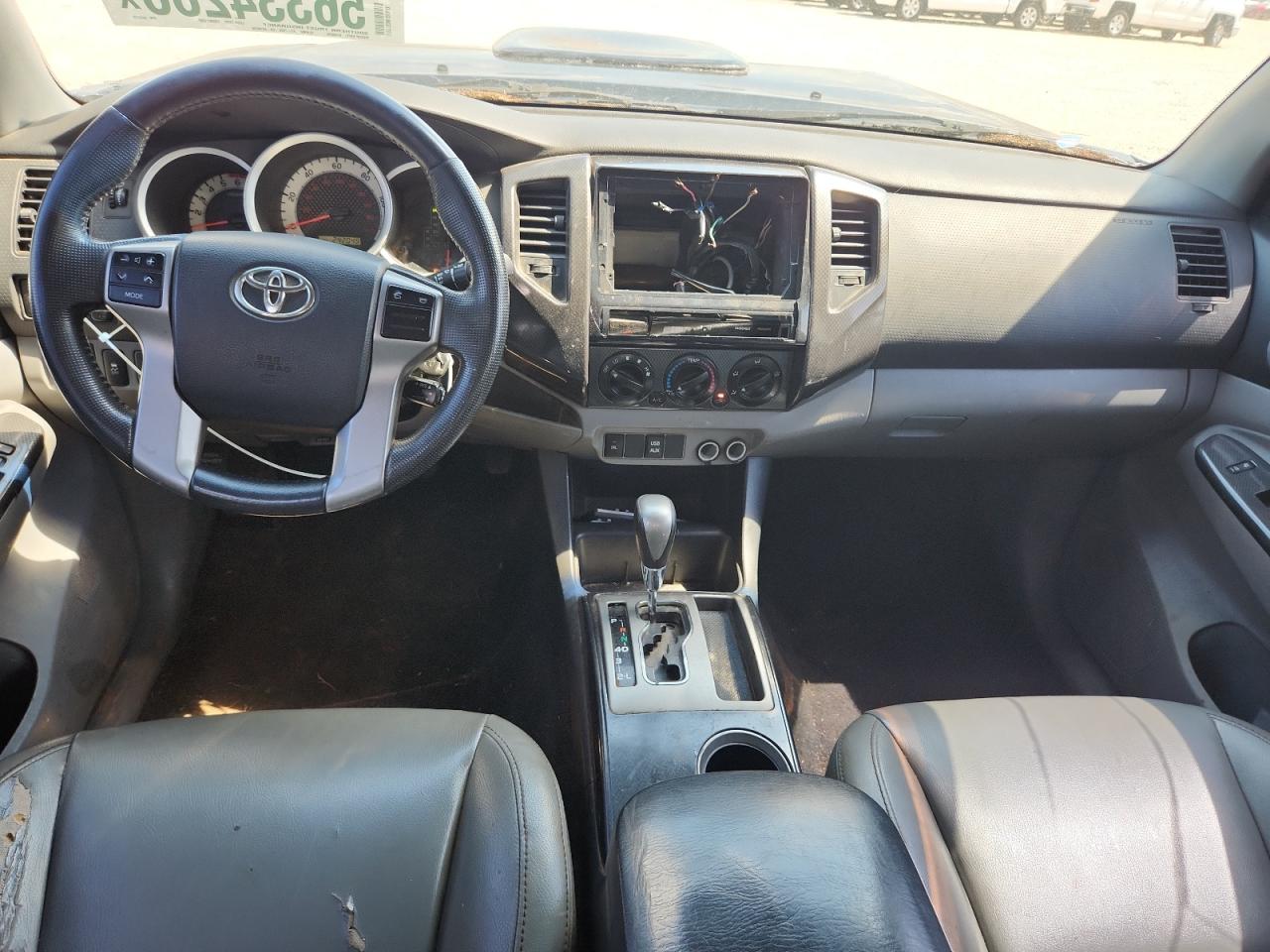 2013 Toyota Tacoma Double Cab Prerunner Black vin: 5TFJU4GN4DX047272
