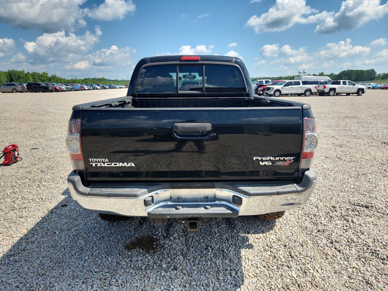 2013 Toyota Tacoma Double Cab Prerunner Black vin: 5TFJU4GN4DX047272