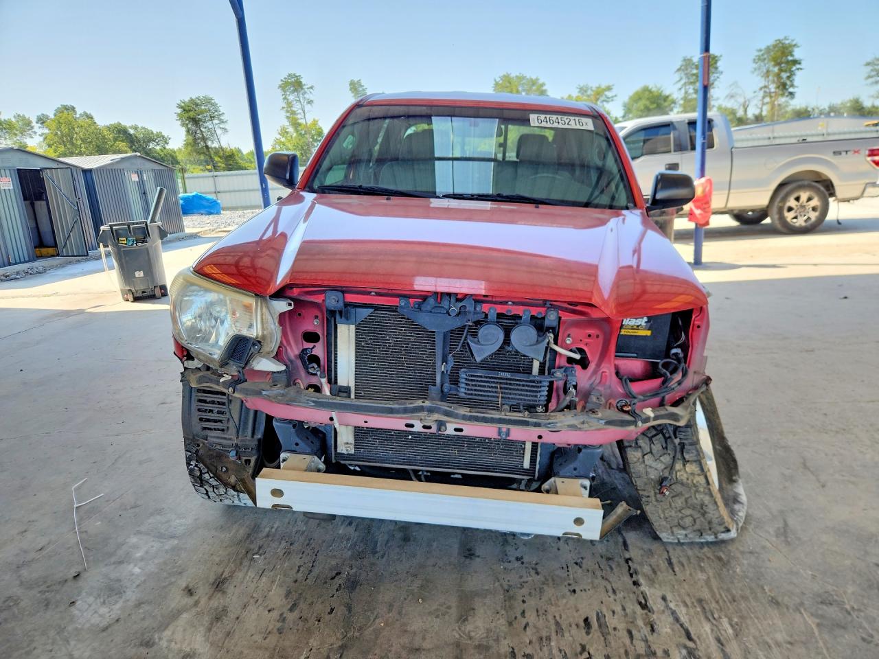 2015 Toyota Tacoma Double Cab Prerunner Red vin: 5TFJU4GN4FX074068