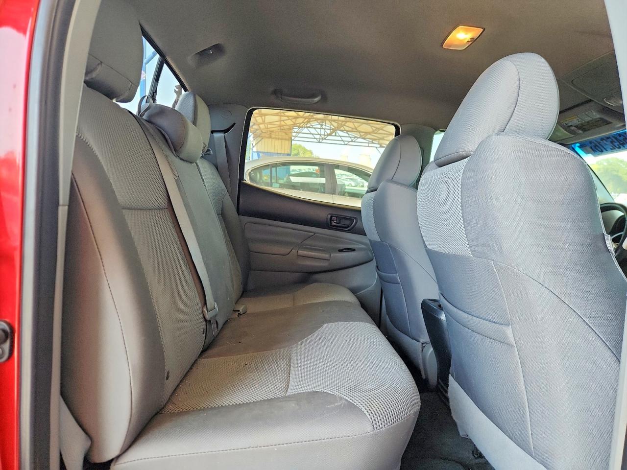2015 Toyota Tacoma Double Cab Prerunner Red vin: 5TFJU4GN4FX074068