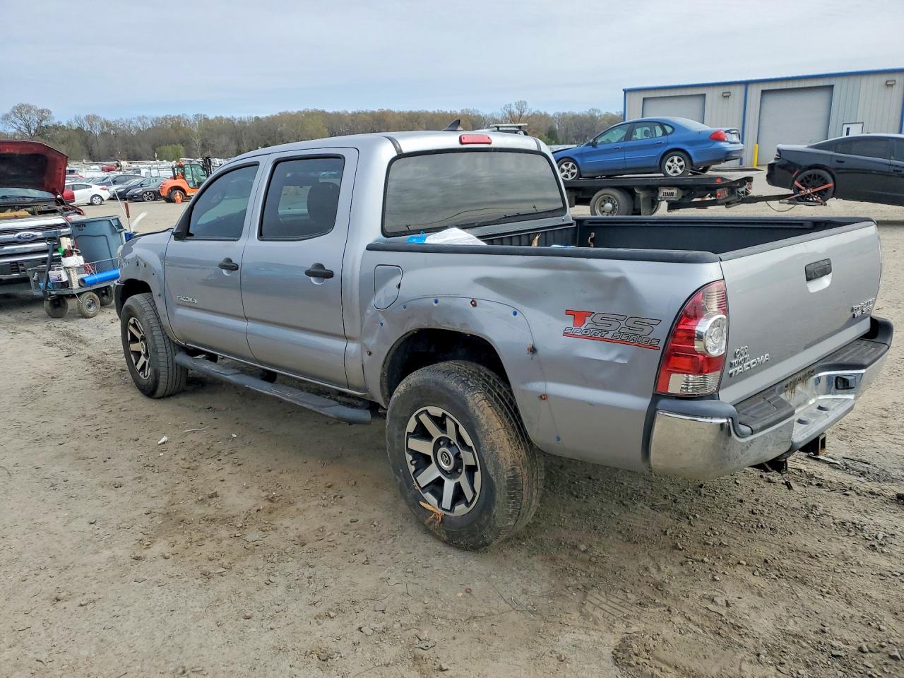 2015 Toyota Tacoma Prerunner V6 Серый vin: 5TFJU4GN4FX075334