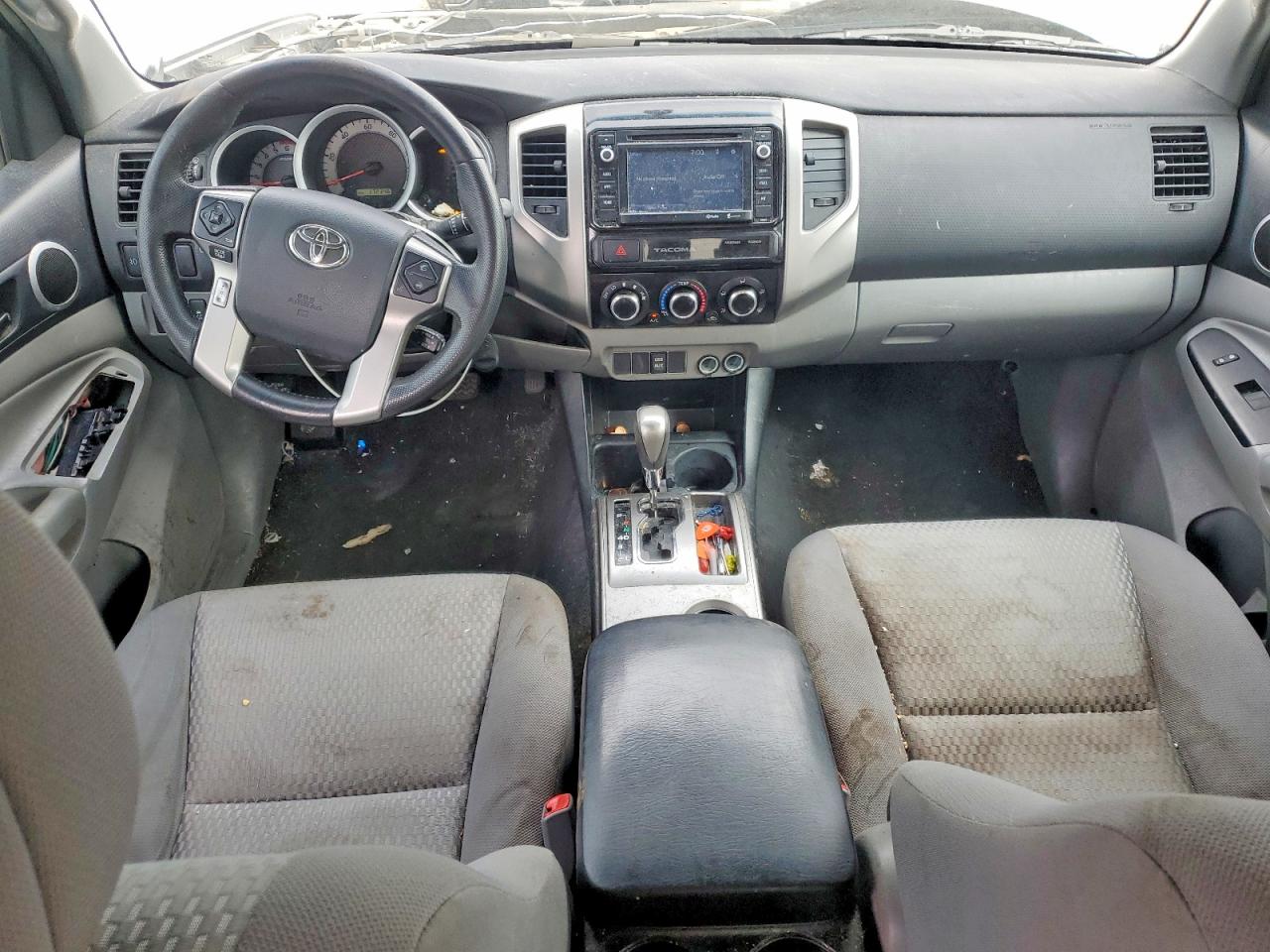 2015 Toyota Tacoma Prerunner V6 Серый vin: 5TFJU4GN4FX075334