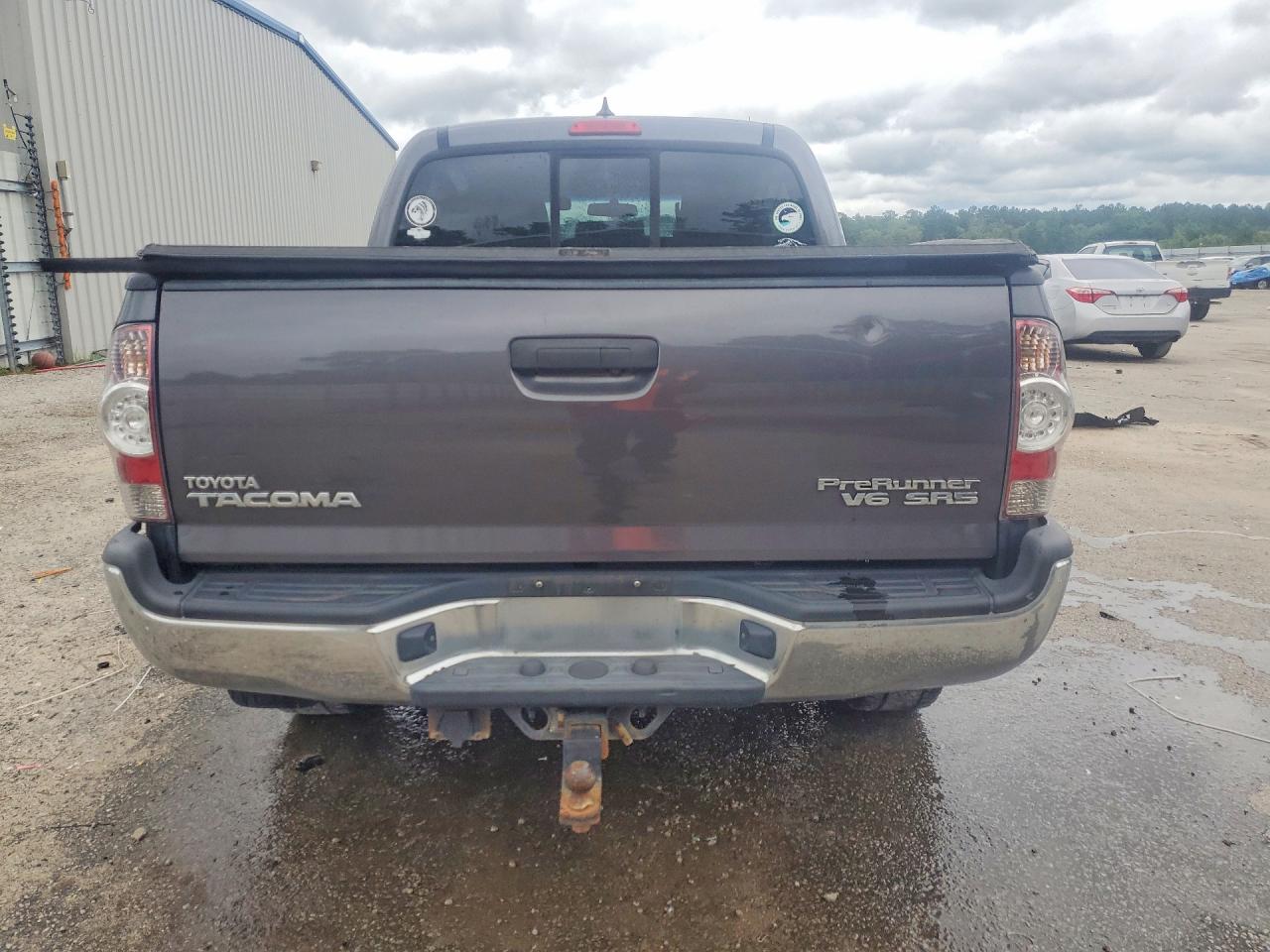 2015 Toyota Tacoma Double Cab Prerunner Серый vin: 5TFJU4GN4FX083174