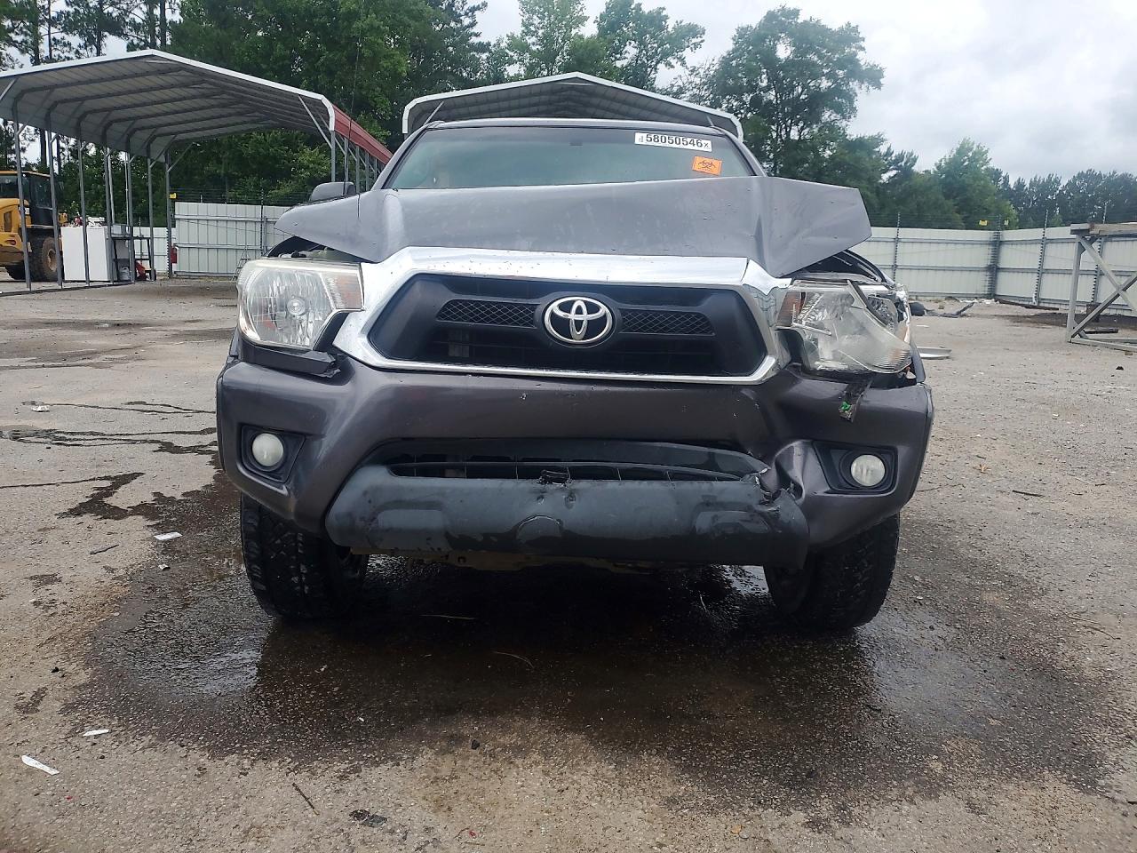 2015 Toyota Tacoma Double Cab Prerunner Серый vin: 5TFJU4GN4FX083174