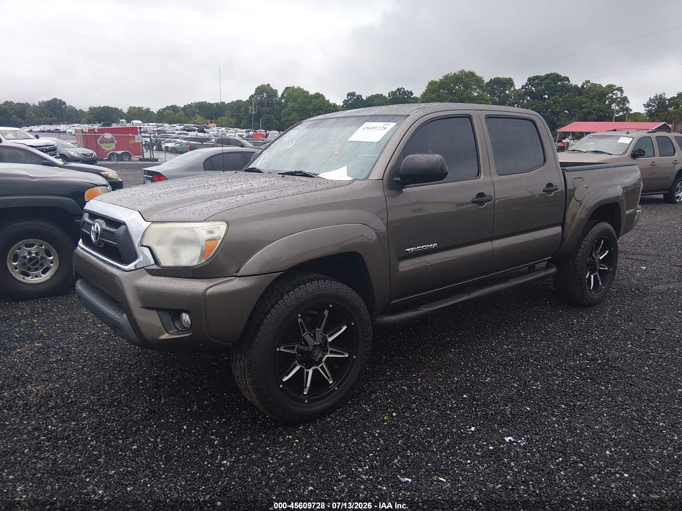 2015 Toyota Tacoma Prerunner V6 Коричневый vin: 5TFJU4GN4FX087404