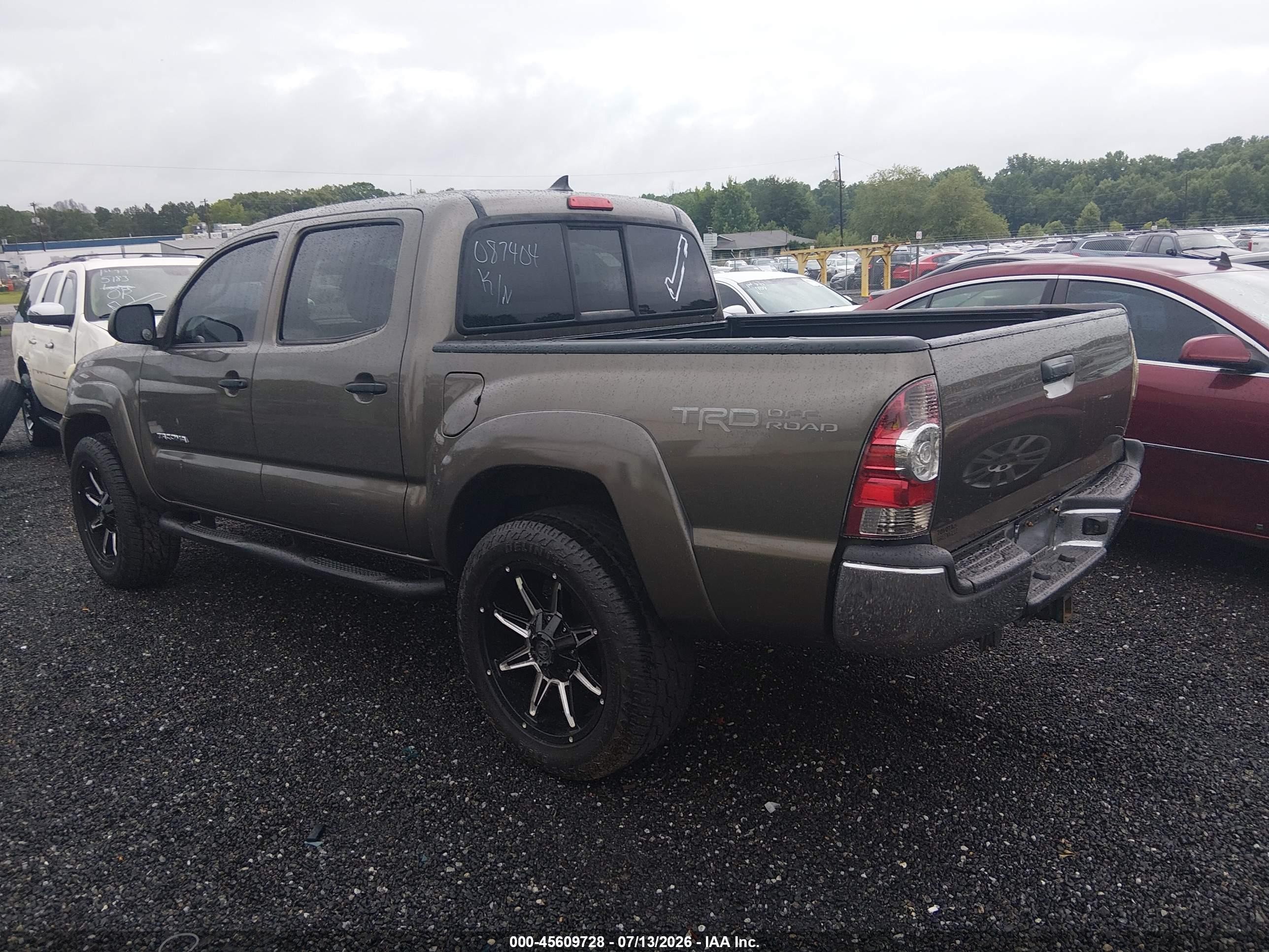 2015 Toyota Tacoma Prerunner V6 Коричневый vin: 5TFJU4GN4FX087404