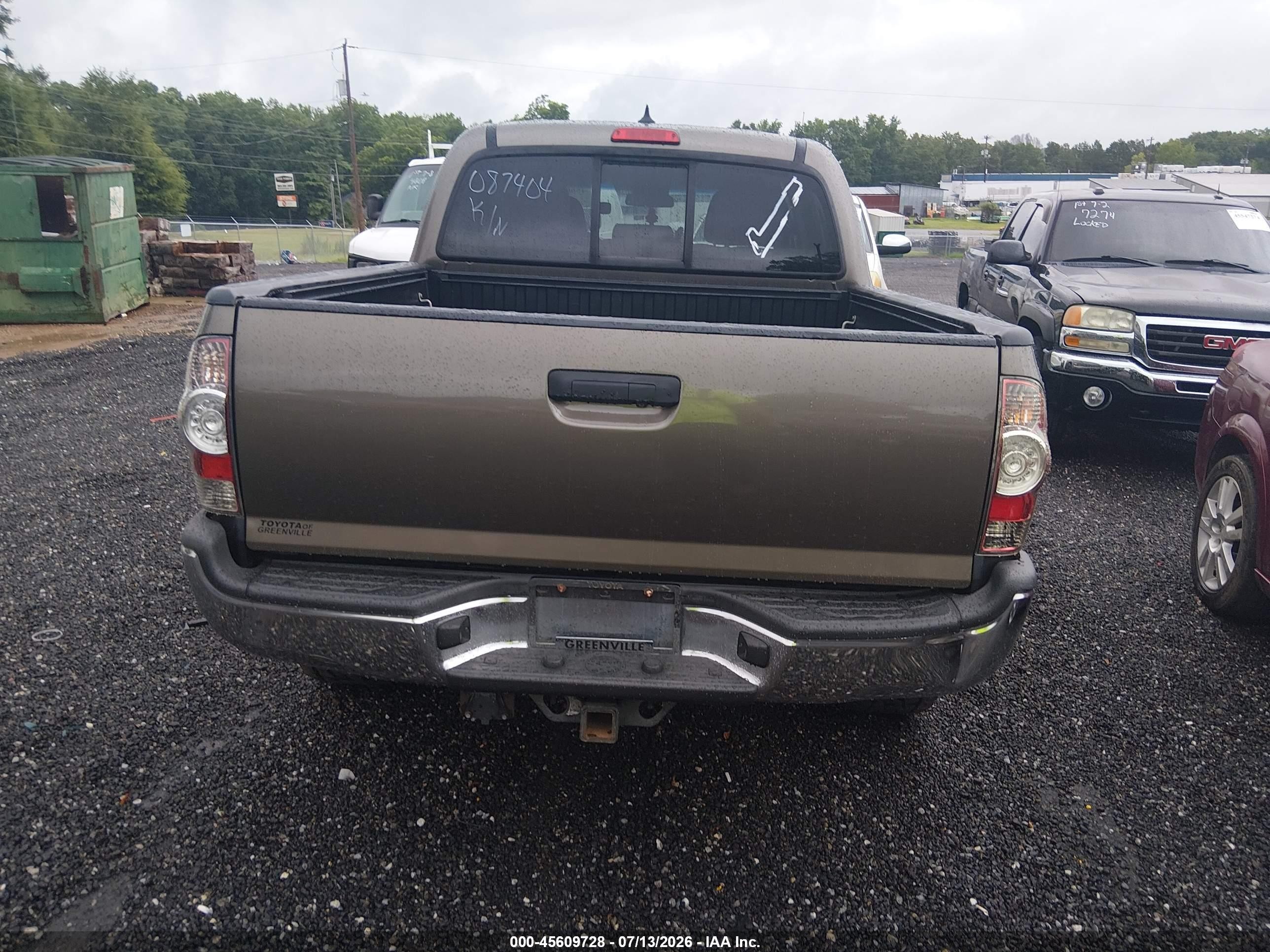2015 Toyota Tacoma Prerunner V6 Коричневый vin: 5TFJU4GN4FX087404