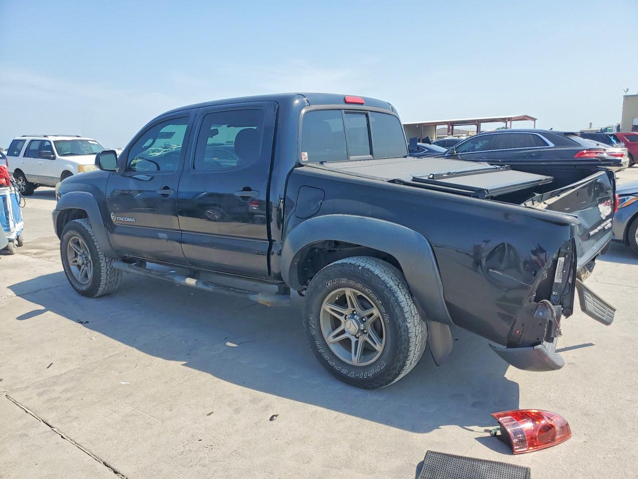 2013 Toyota Tacoma Double Cab Prerunner Black vin: 5TFJU4GN5DX031405