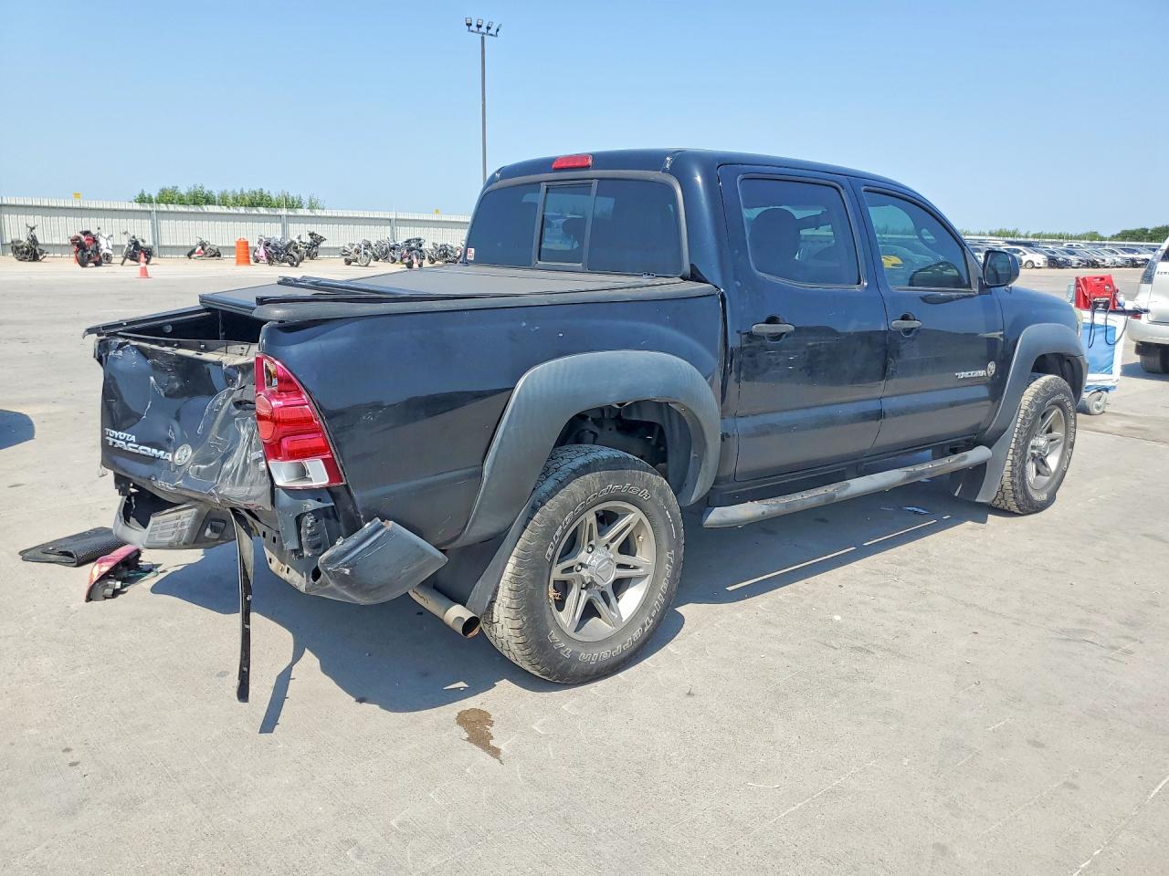 2013 Toyota Tacoma Double Cab Prerunner Black vin: 5TFJU4GN5DX031405