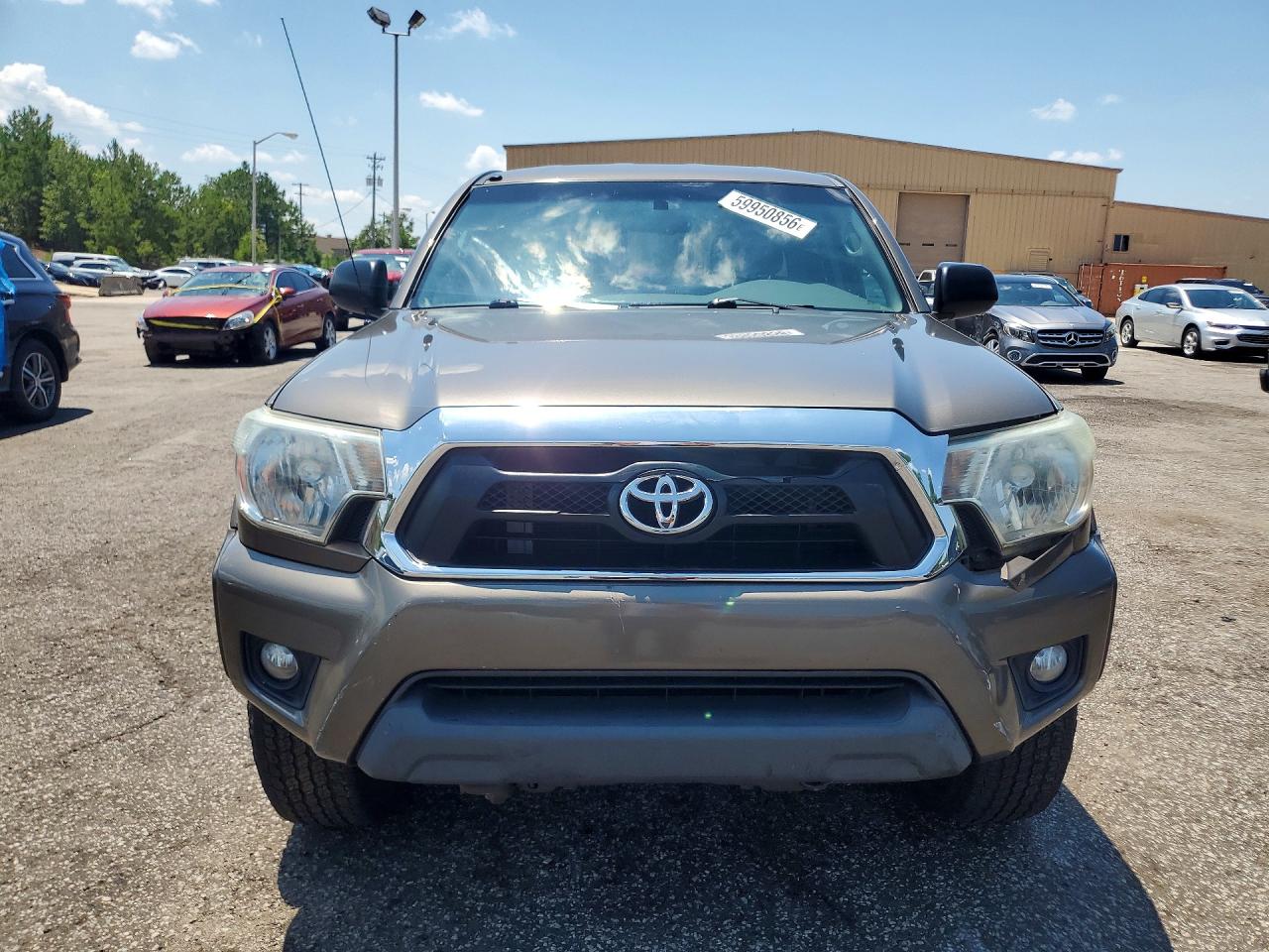 2013 Toyota Tacoma Double Cab Prerunner Brown vin: 5TFJU4GN5DX050505