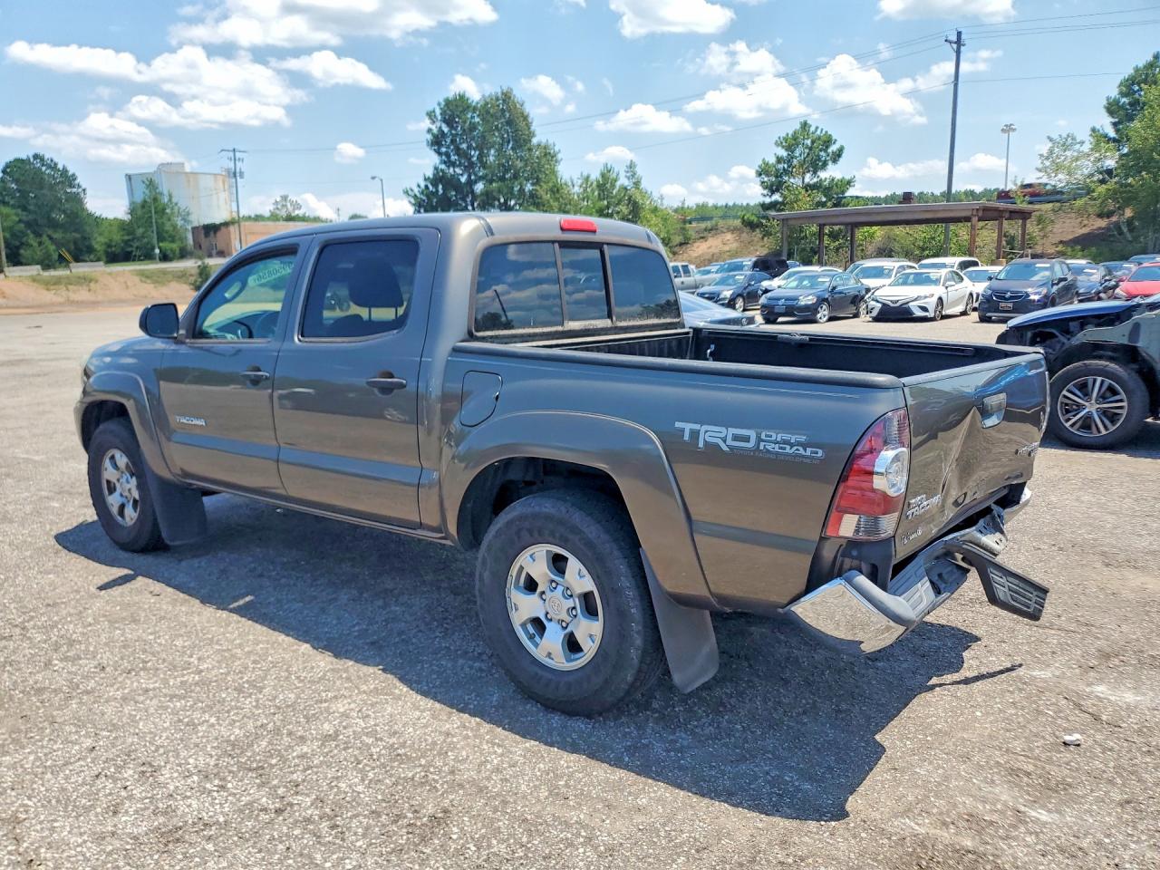 2013 Toyota Tacoma Double Cab Prerunner Brown vin: 5TFJU4GN5DX050505