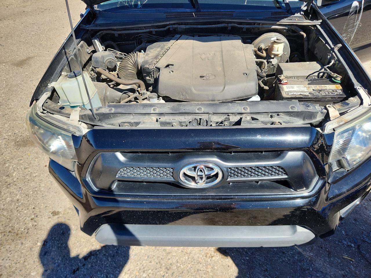 2015 Toyota Tacoma Double Cab Prerunner Black vin: 5TFJU4GN6FX079773