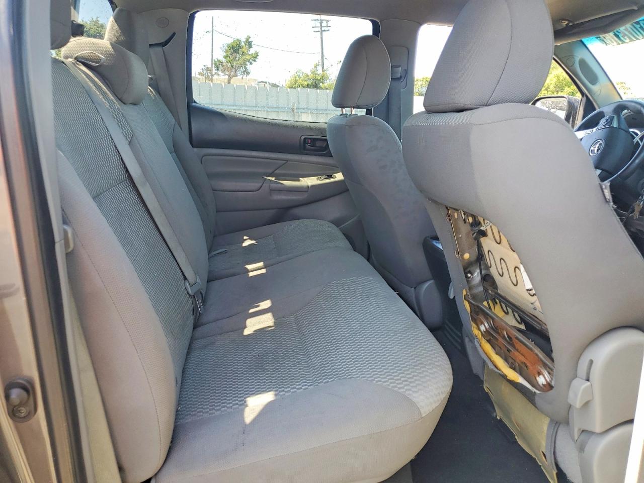 2014 Toyota Tacoma Prerunner V6 Gray vin: 5TFJU4GN7EX058221