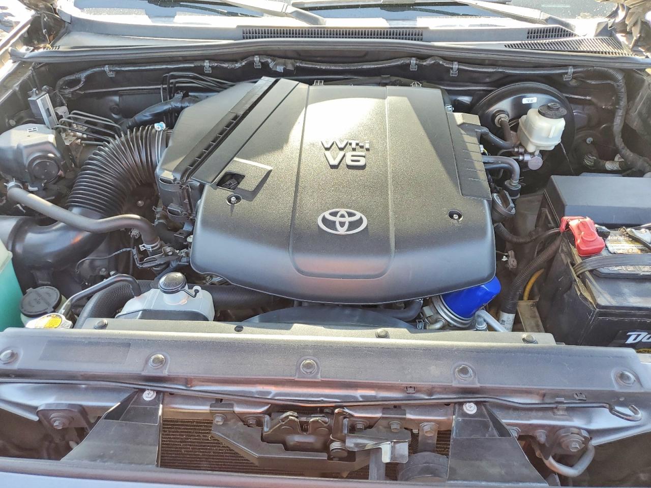 2014 Toyota Tacoma Prerunner V6 Gray vin: 5TFJU4GN7EX058221