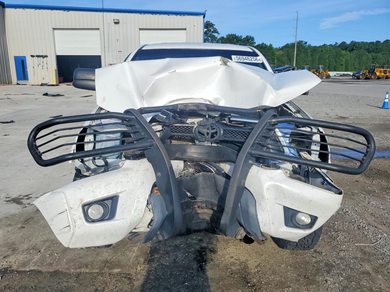 2015 Toyota Tacoma Double Cab Prerunner White vin: 5TFJU4GN7FX073822