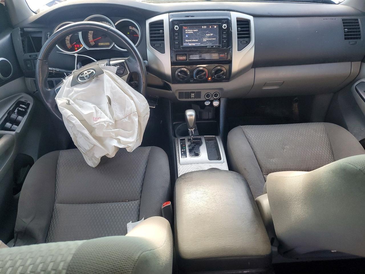 2015 Toyota Tacoma Double Cab Prerunner White vin: 5TFJU4GN7FX073822
