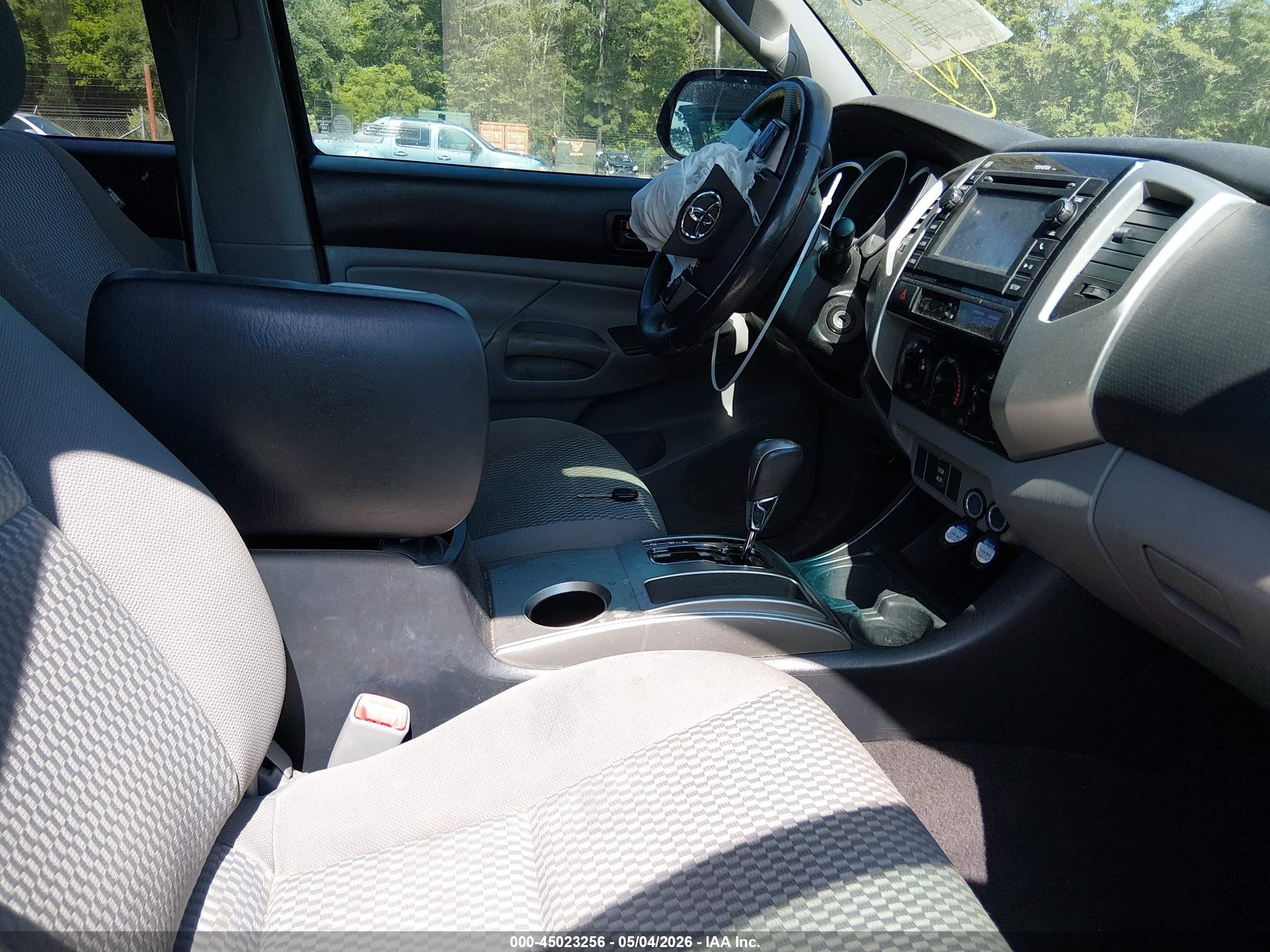 2013 Toyota Tacoma Prerunner V6 Gray vin: 5TFJU4GN8DX048697