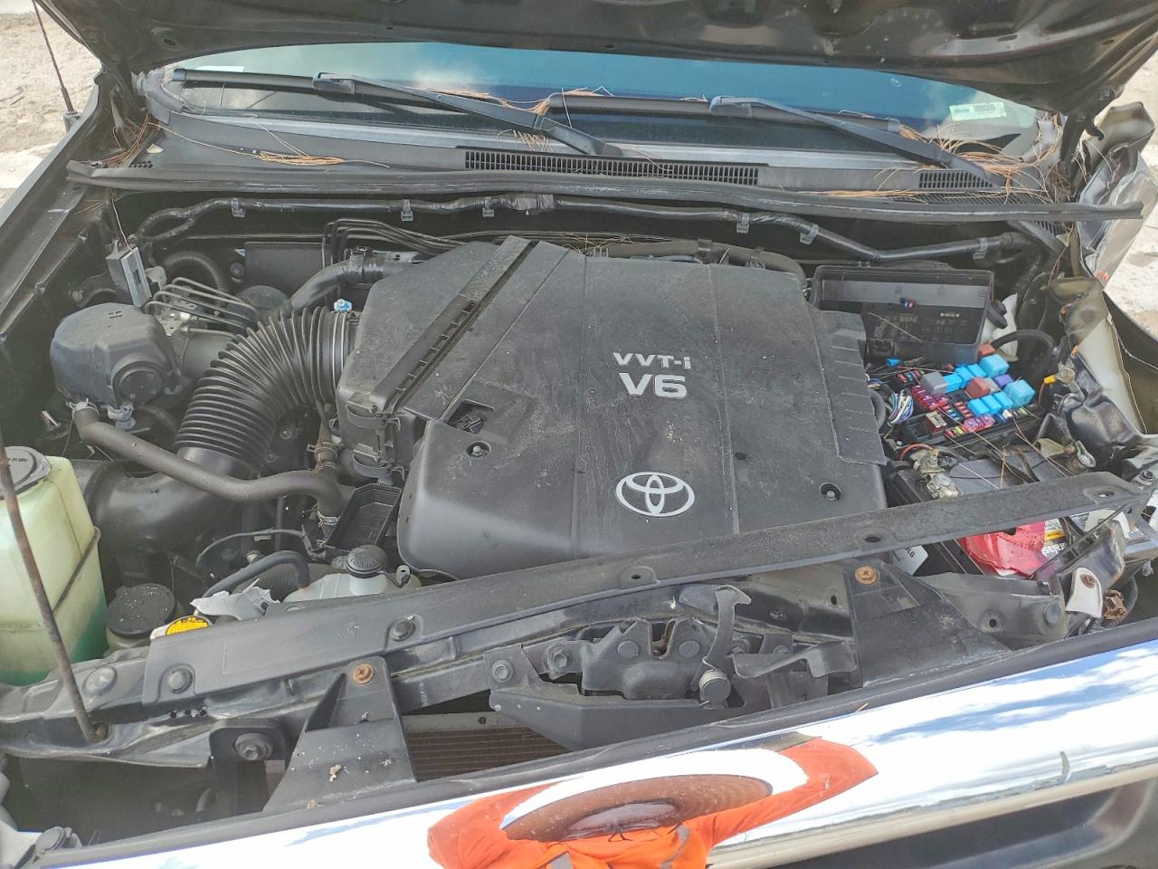 2015 Toyota Tacoma Prerunner V6 Black vin: 5TFJU4GN8FX068466
