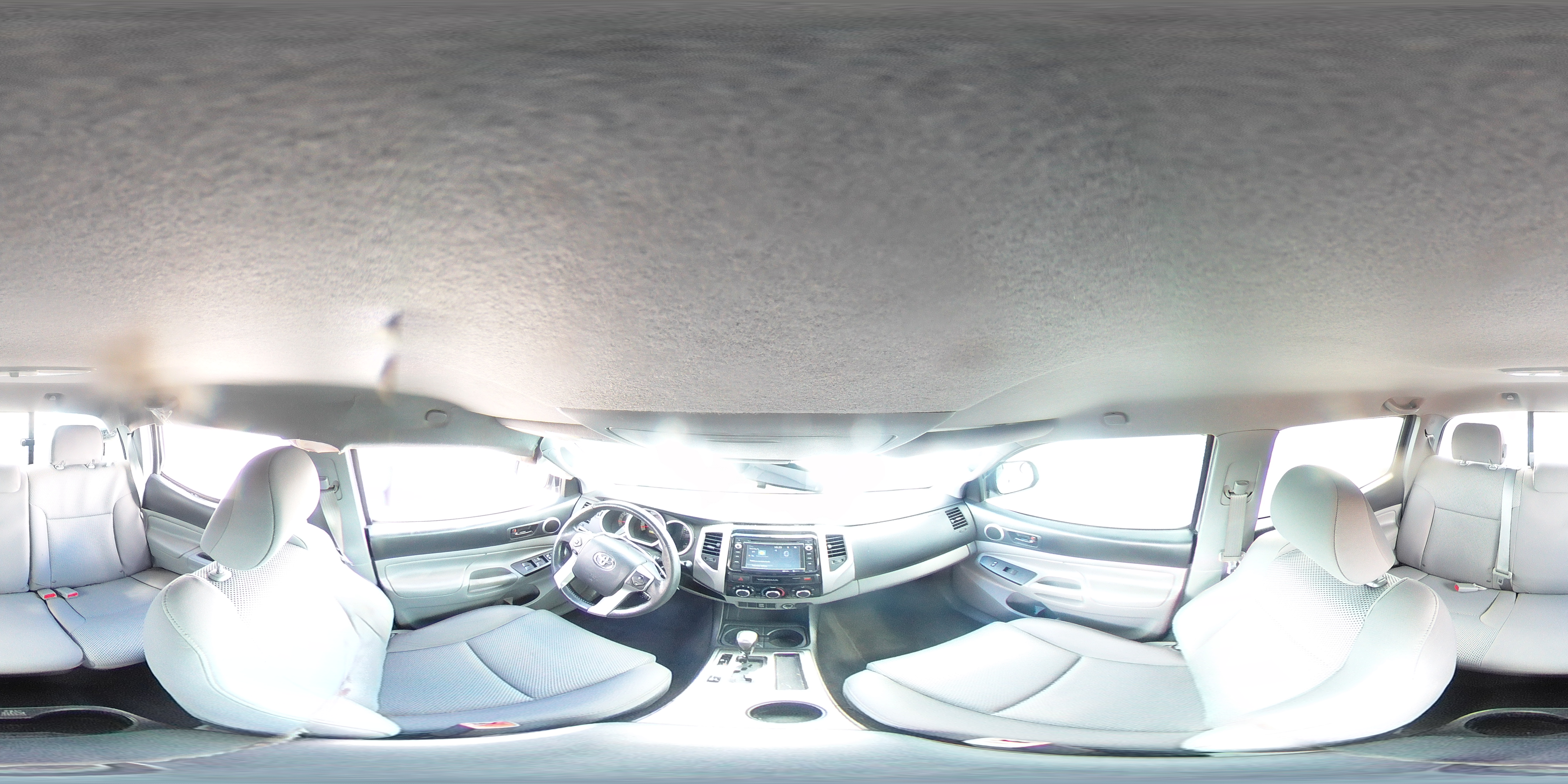 2015 Toyota Tacoma Double Cab Prerunner Серебряный vin: 5TFJU4GN8FX080360