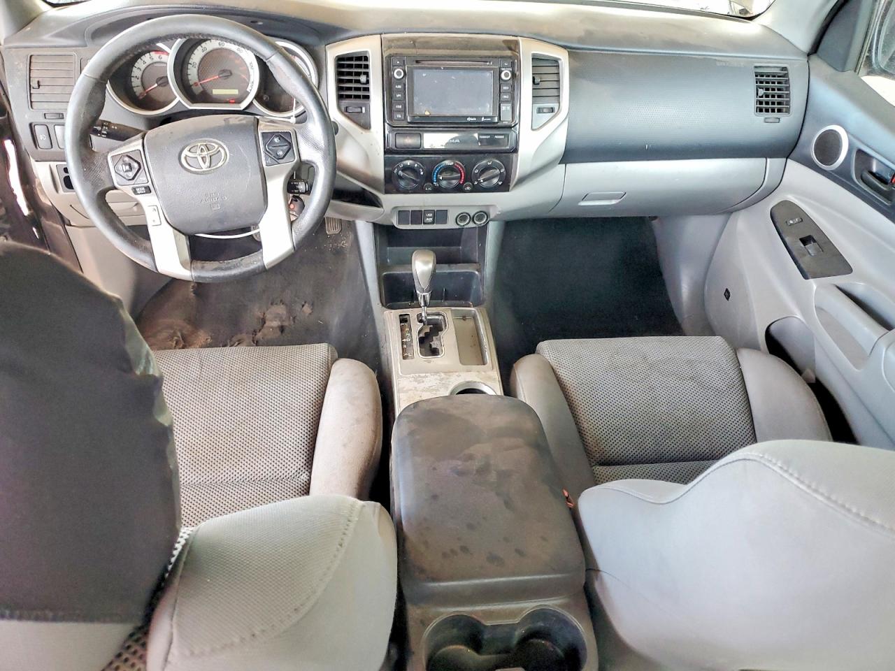 2015 Toyota Tacoma Double Cab Prerunner Charcoal vin: 5TFJU4GN8FX081069