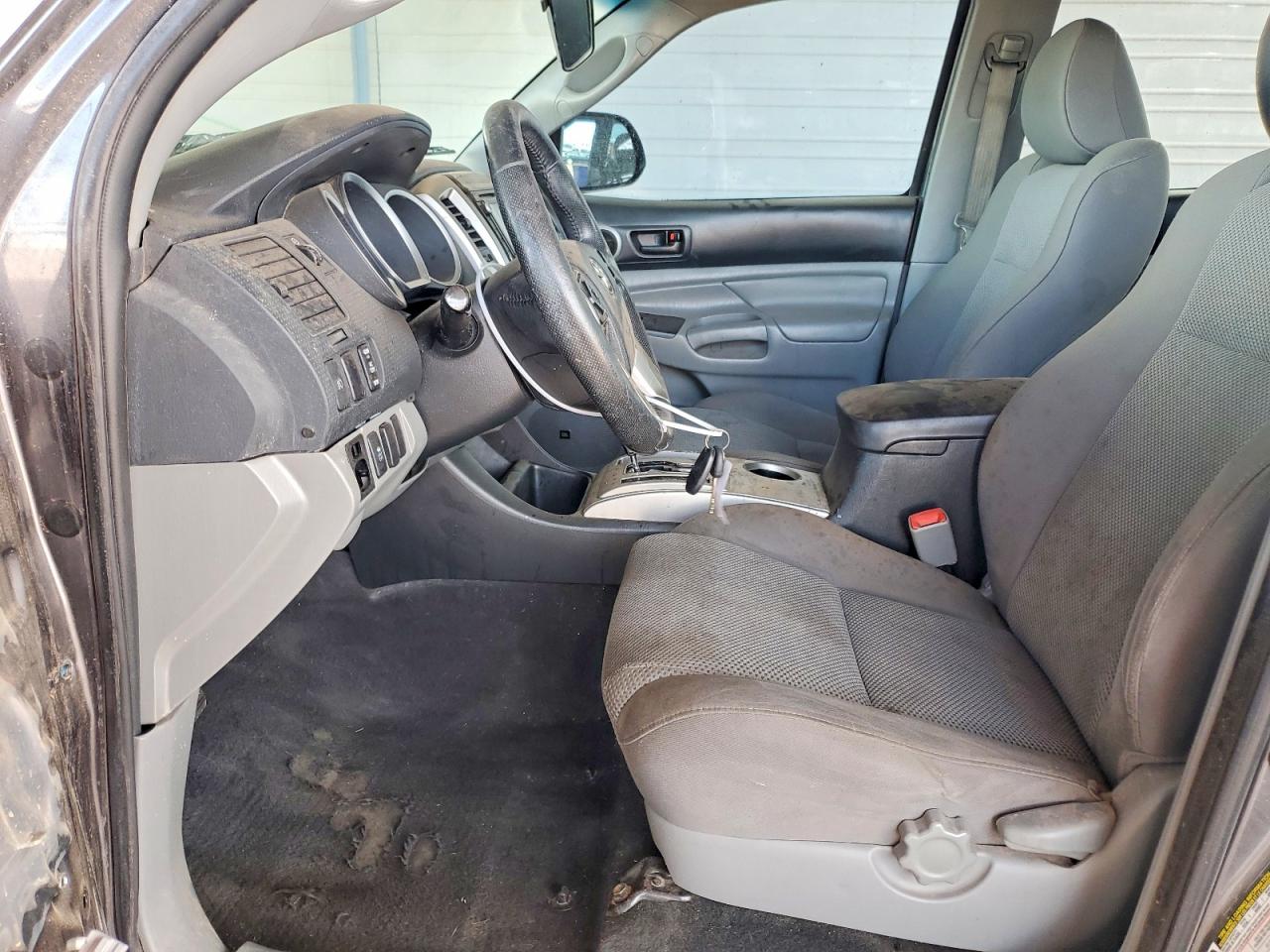 2015 Toyota Tacoma Double Cab Prerunner Charcoal vin: 5TFJU4GN8FX081069