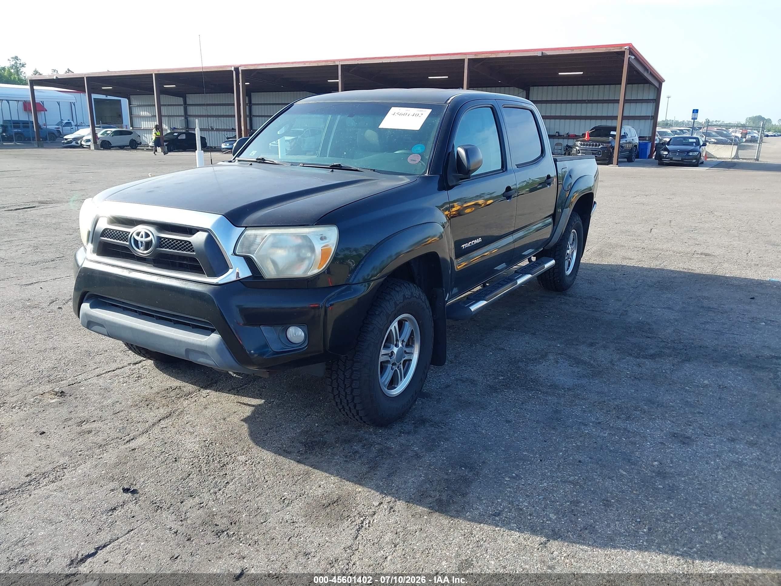 2012 Toyota Tacoma Prerunner V6 Black vin: 5TFJU4GN9CX022656