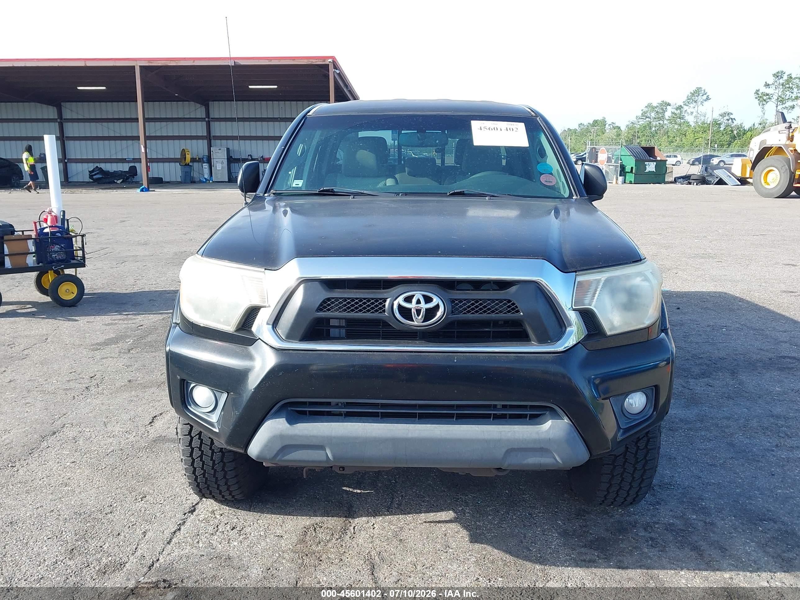 2012 Toyota Tacoma Prerunner V6 Black vin: 5TFJU4GN9CX022656