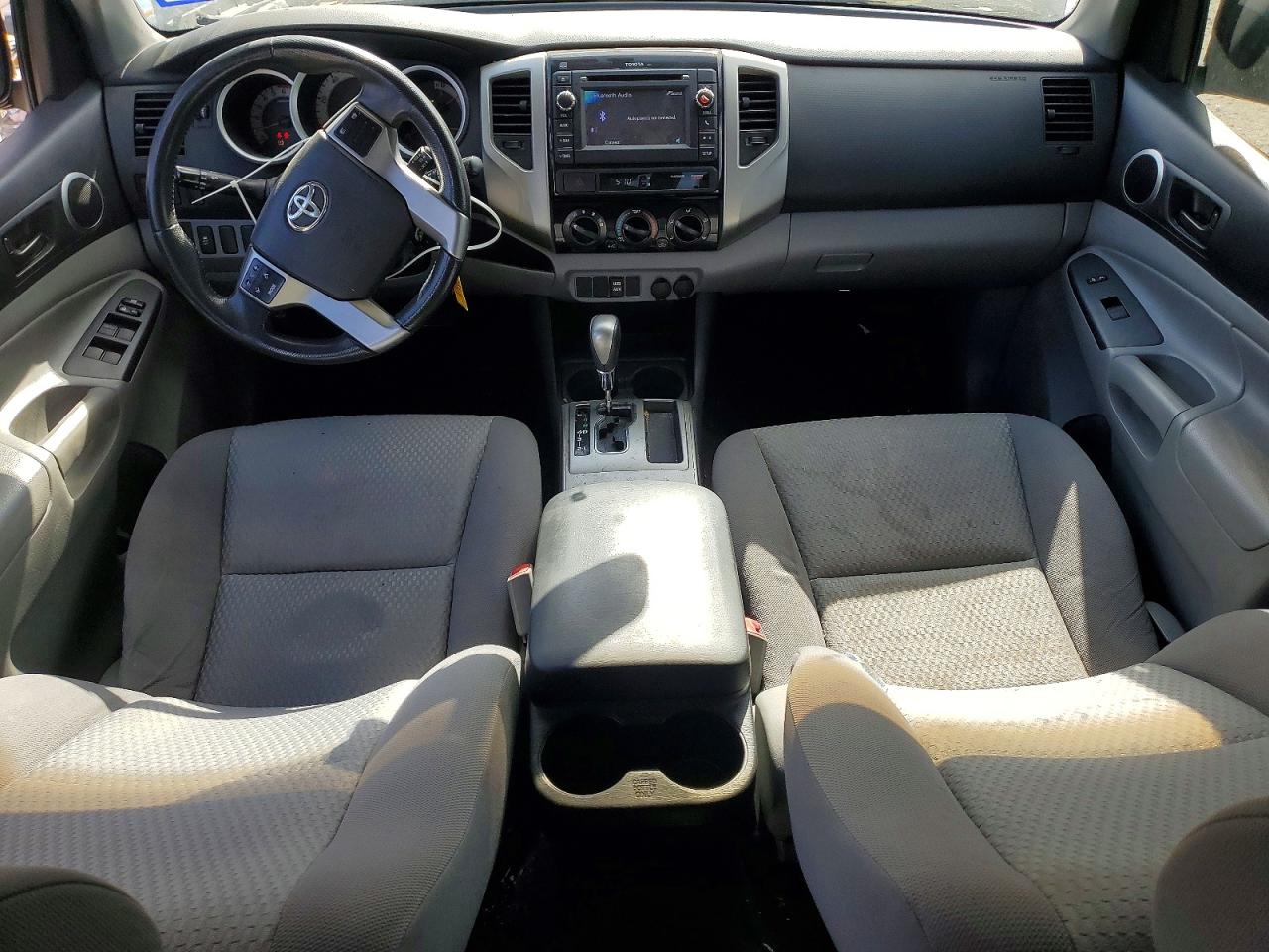 2013 Toyota Tacoma Double Cab Prerunner Gray vin: 5TFJU4GN9DX030631