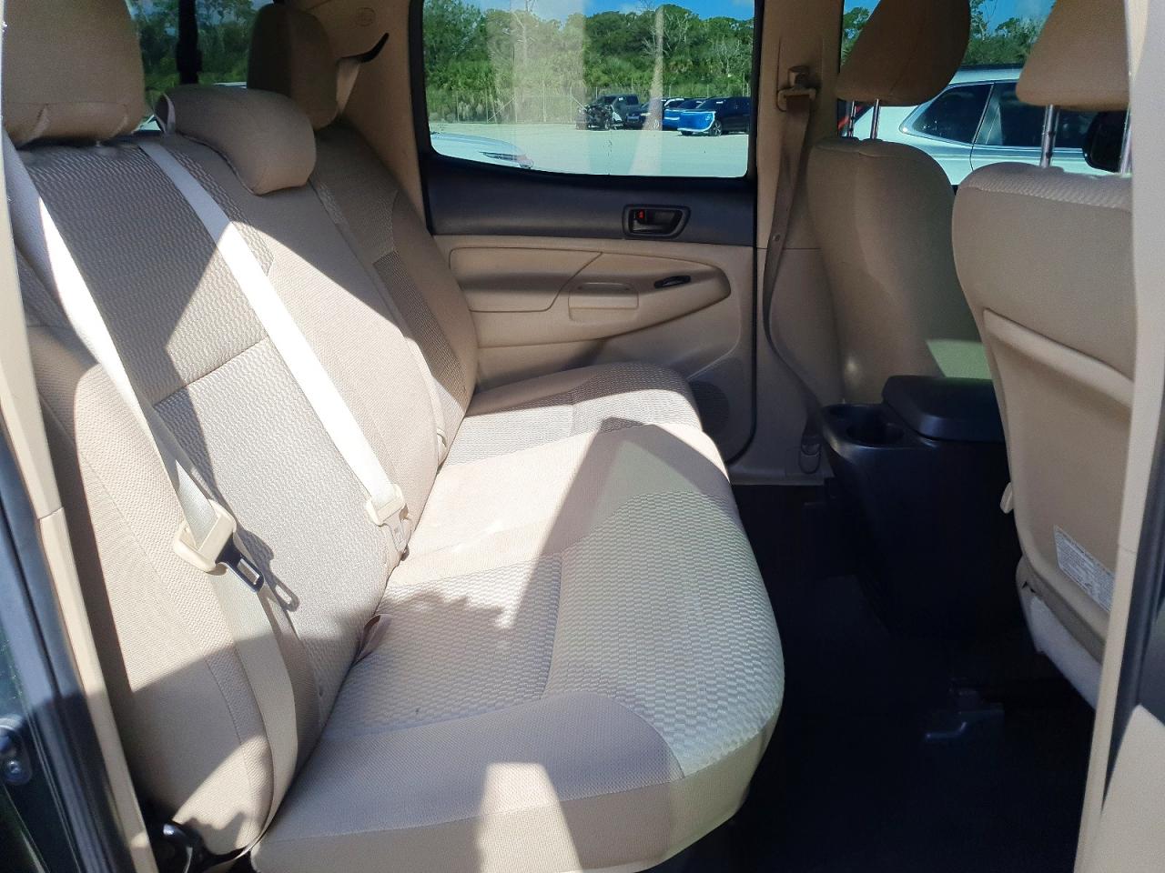 2013 Toyota Tacoma Double Cab Prerunner Green vin: 5TFJU4GN9DX034100