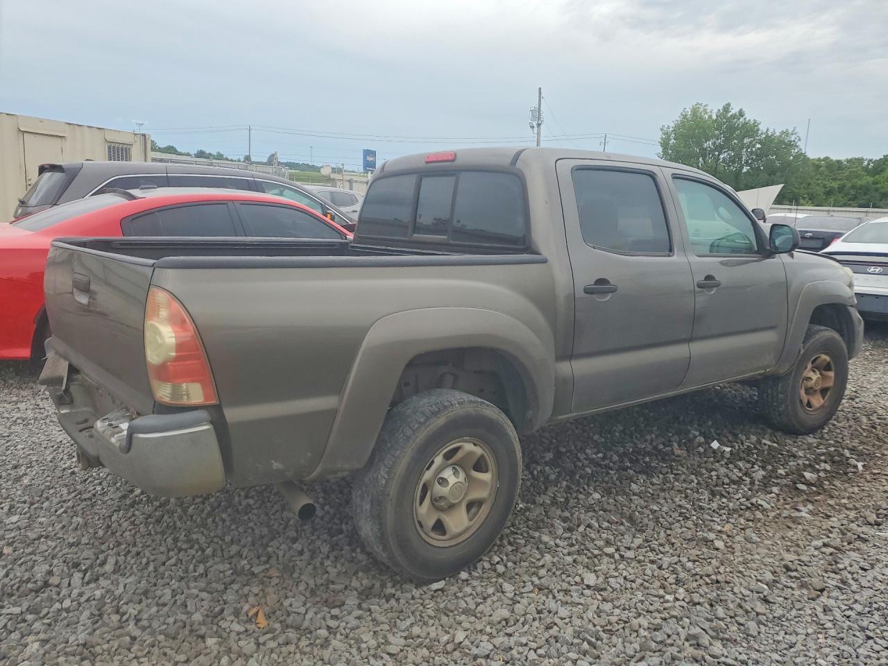 2013 Toyota Tacoma Double Cab Prerunner Tan vin: 5TFJU4GN9DX050765