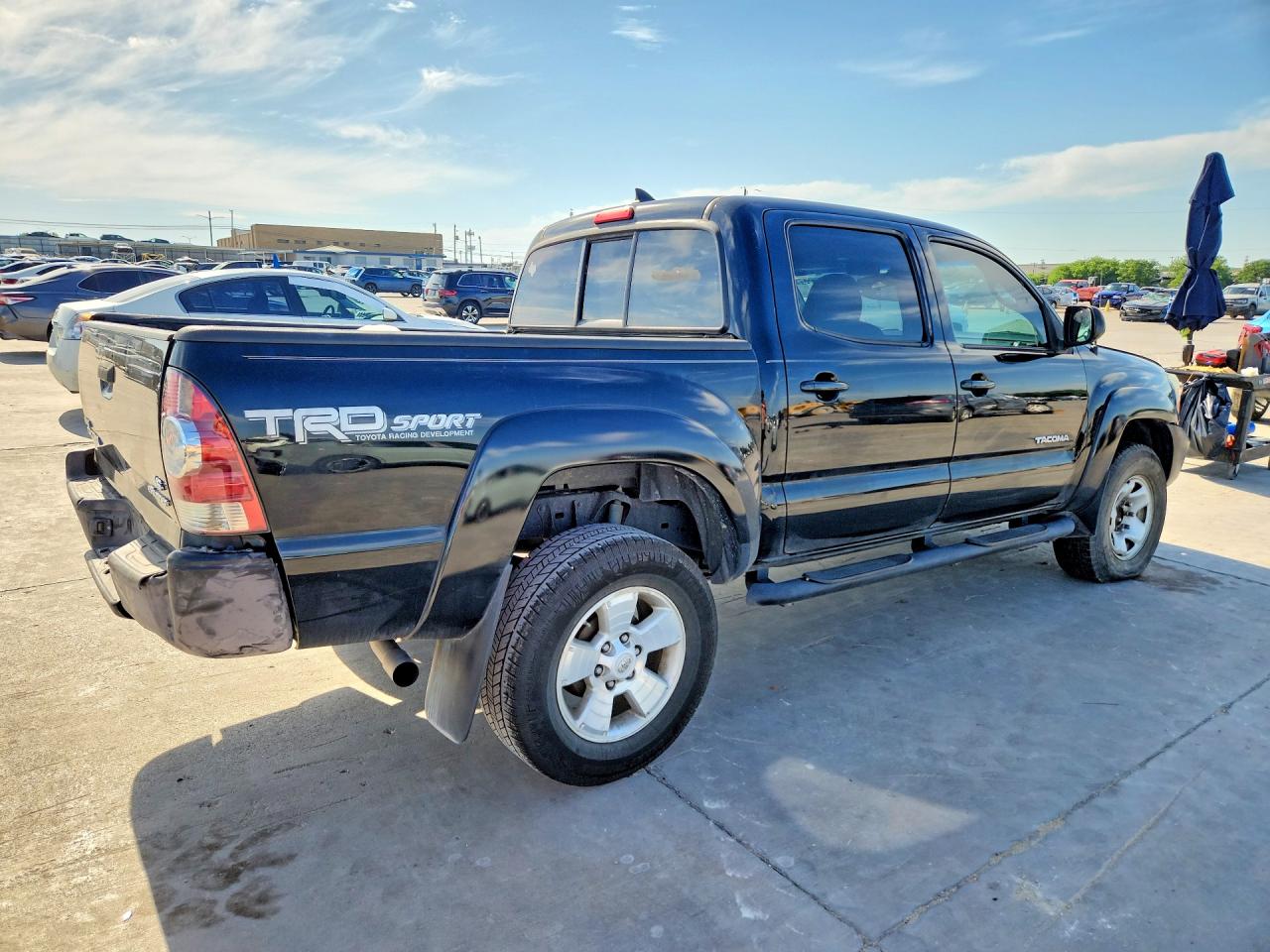 2015 Toyota Tacoma Double Cab Prerunner Черный vin: 5TFJU4GN9FX067262