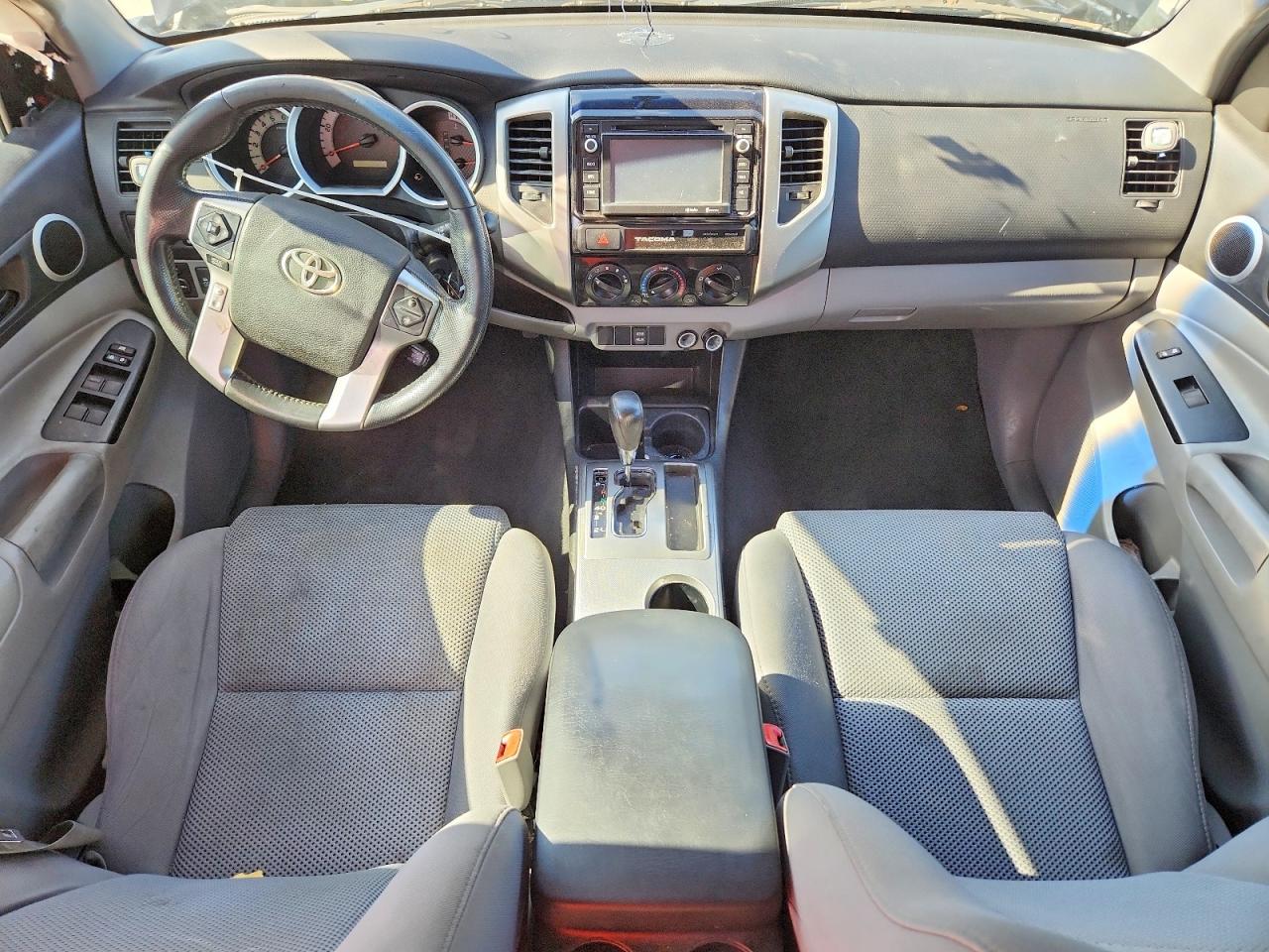 2015 Toyota Tacoma Double Cab Prerunner Черный vin: 5TFJU4GN9FX067262