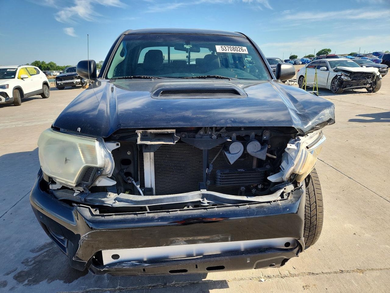 2015 Toyota Tacoma Double Cab Prerunner Черный vin: 5TFJU4GN9FX067262