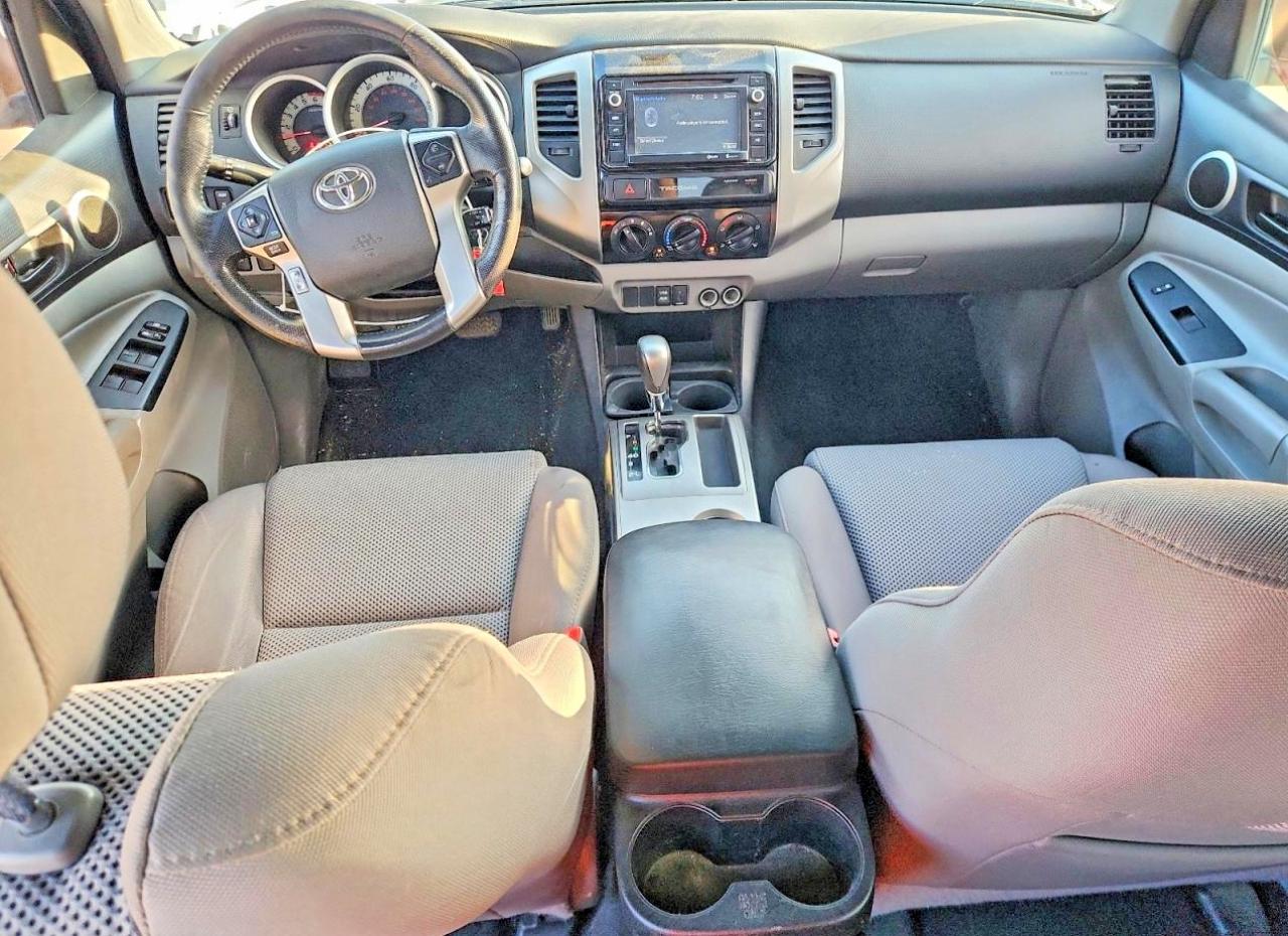 2015 Toyota Tacoma Double Cab Prerunner White vin: 5TFJU4GN9FX087799