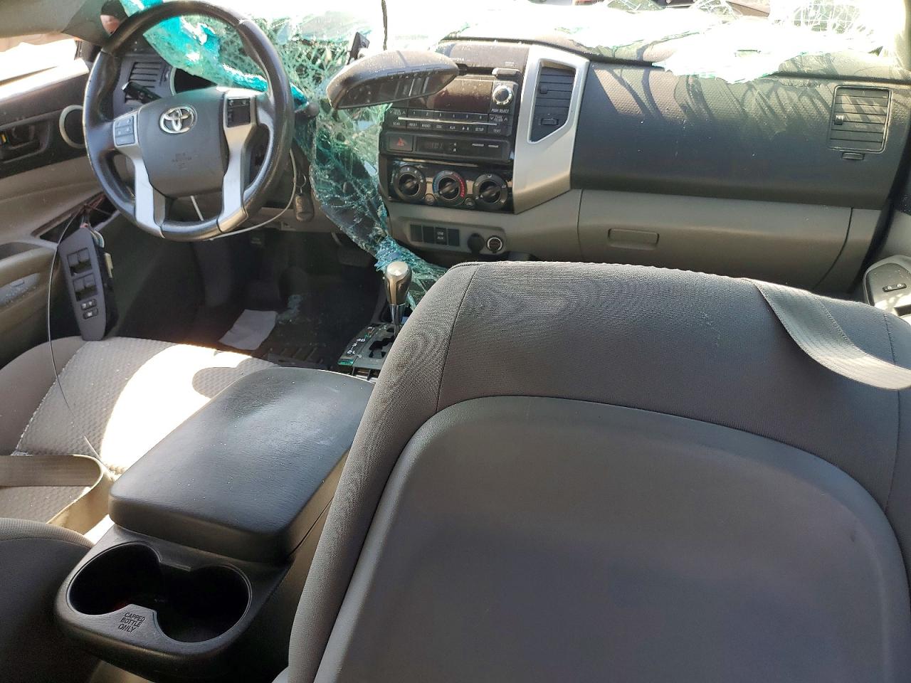 2012 Toyota Tacoma Double Cab Prerunner Угольный vin: 5TFJU4GNXCX026814